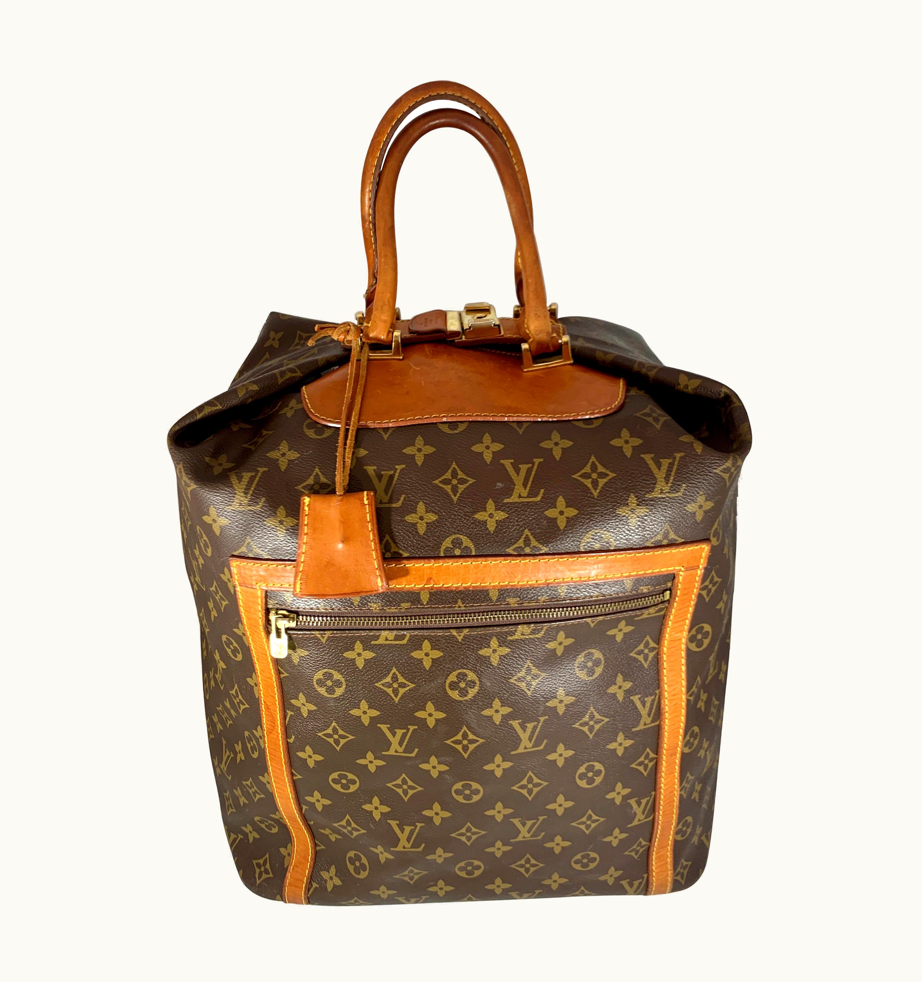 Louis Vuitton Monogram Vintage Steamer Monogram Canvas Weekend Luggage Bag