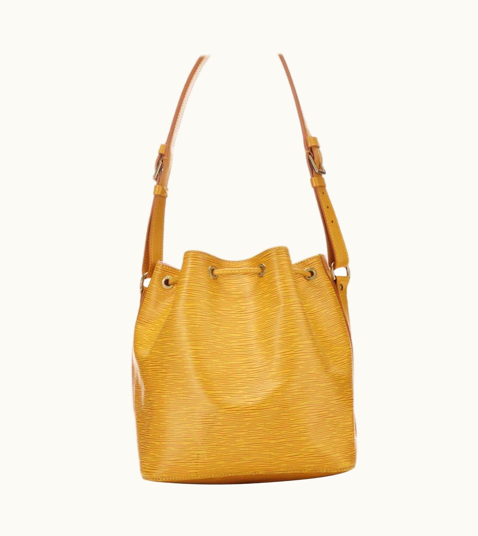 Louis Vuitton Tassil Yellow Epi NOé Petite Drawstring Hand BagS/S Shoulder Bag
