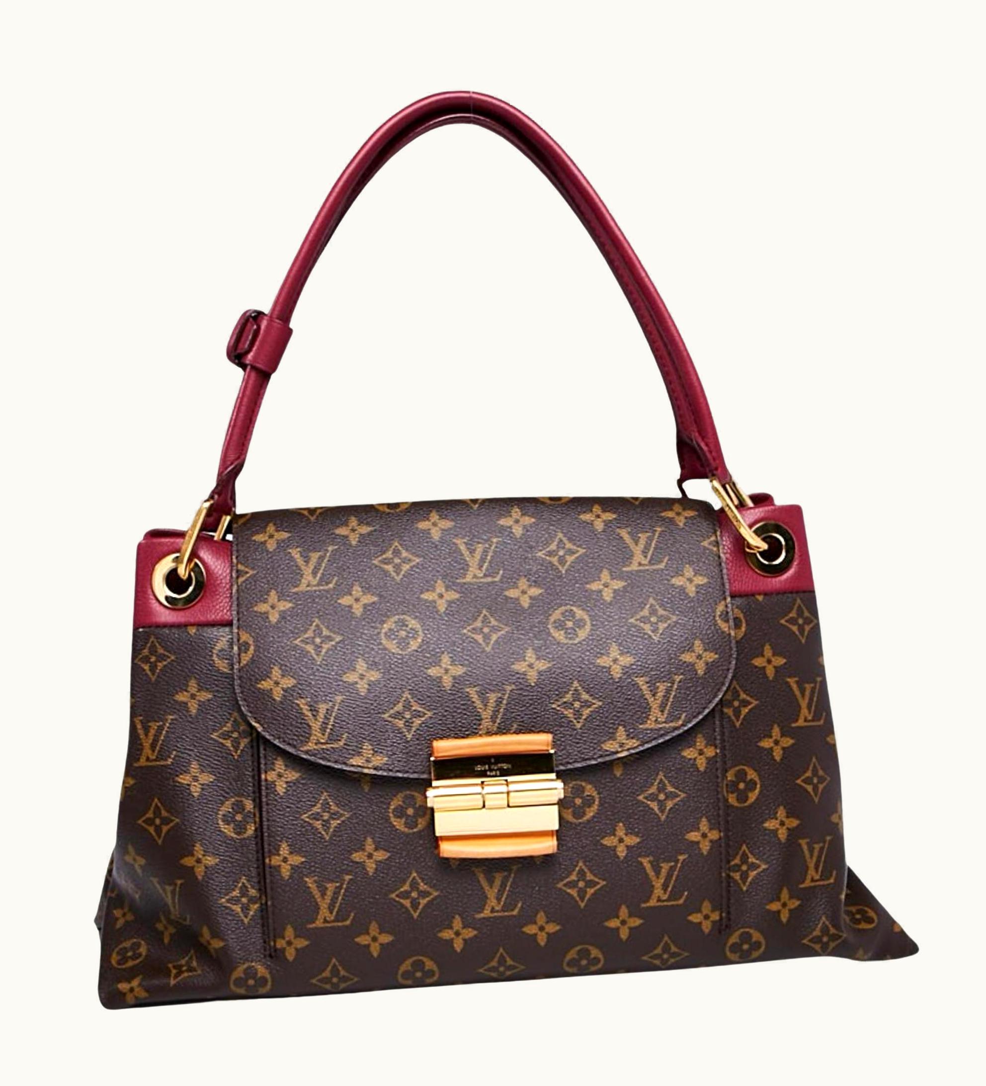 Louis Vuitton Aurore Monogram Olympe mm Tote (2012)