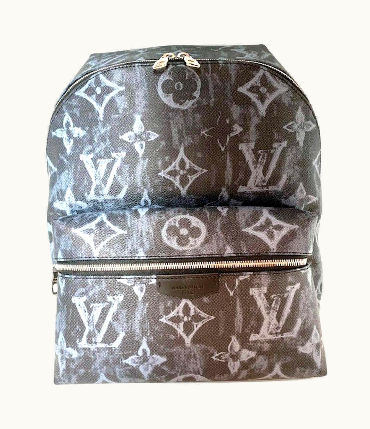 Louis Vuitton Monogram Pastel Noir Discovery Pm Backpack