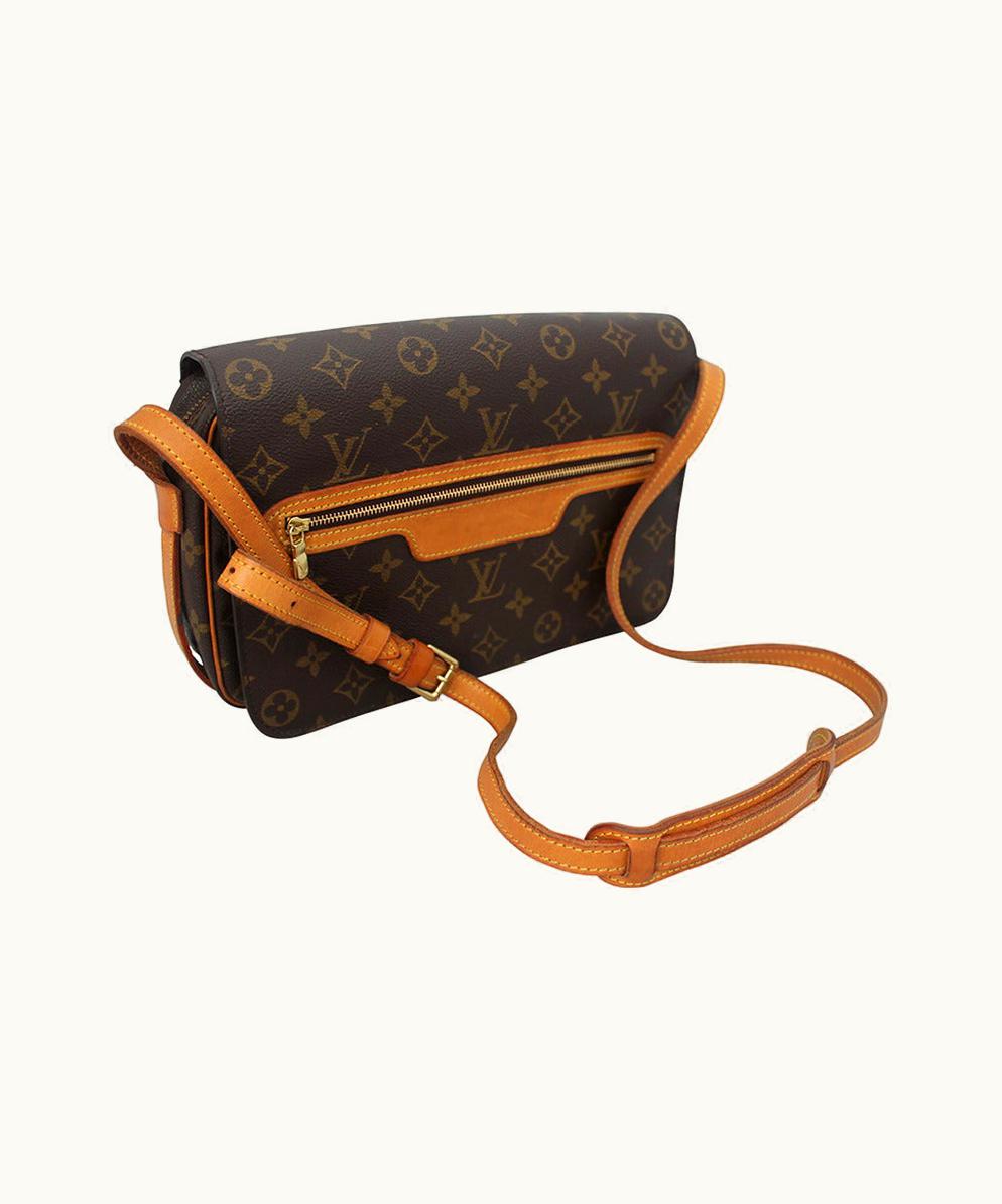 Louis Vuitton 1992 Vintage Brown Monogram St. Germain Crossbody Bag