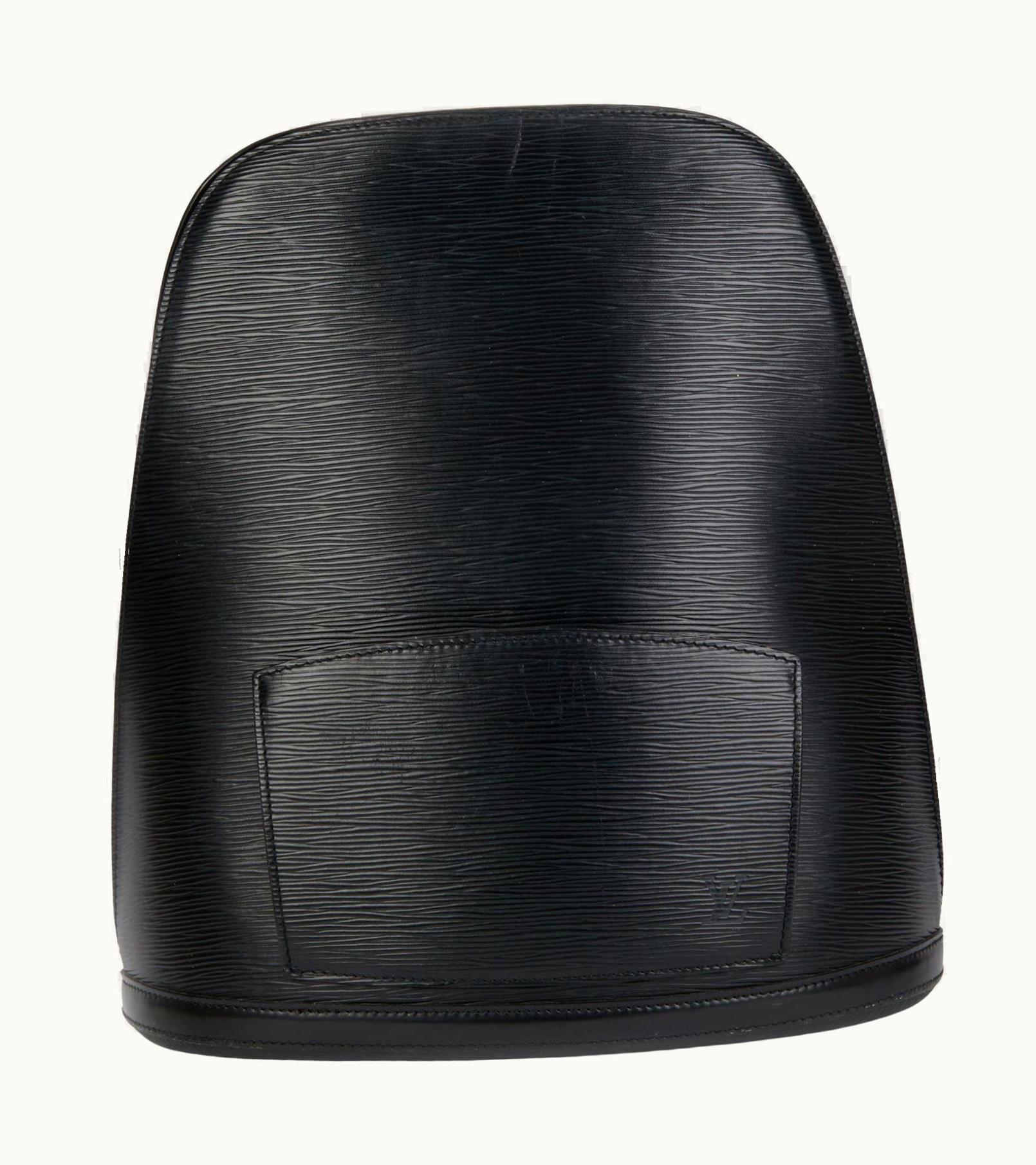 Louis Vuitton Black Epi Leather Vintage Gobelins Backpack
