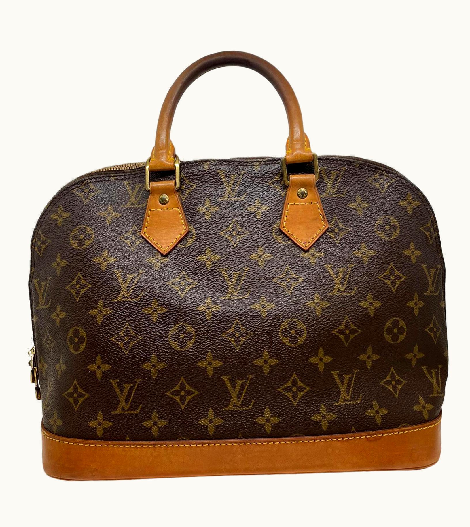 Louis Vuitton Alma Pm Monogram Top Handle Handbag, France UZ0581723