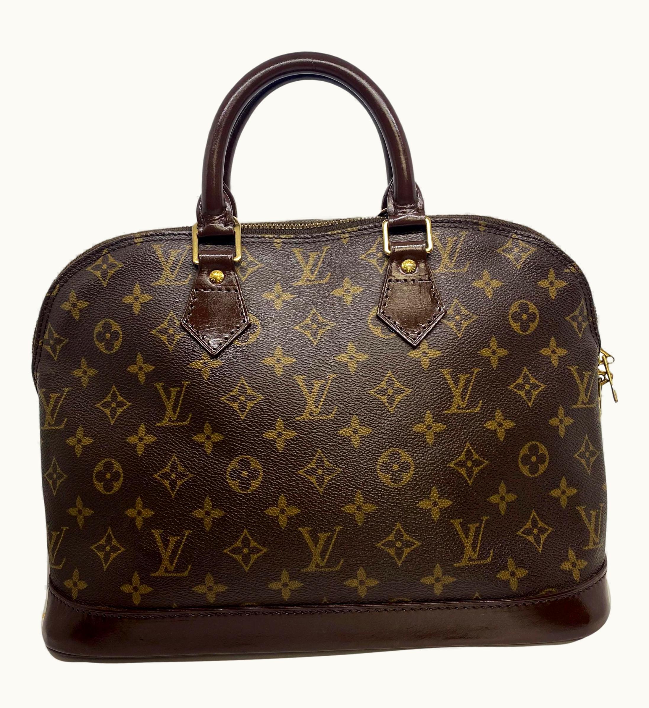 Louis Vuitton Alma Pm Monogram Top Handle Handbag, France UZ0581726