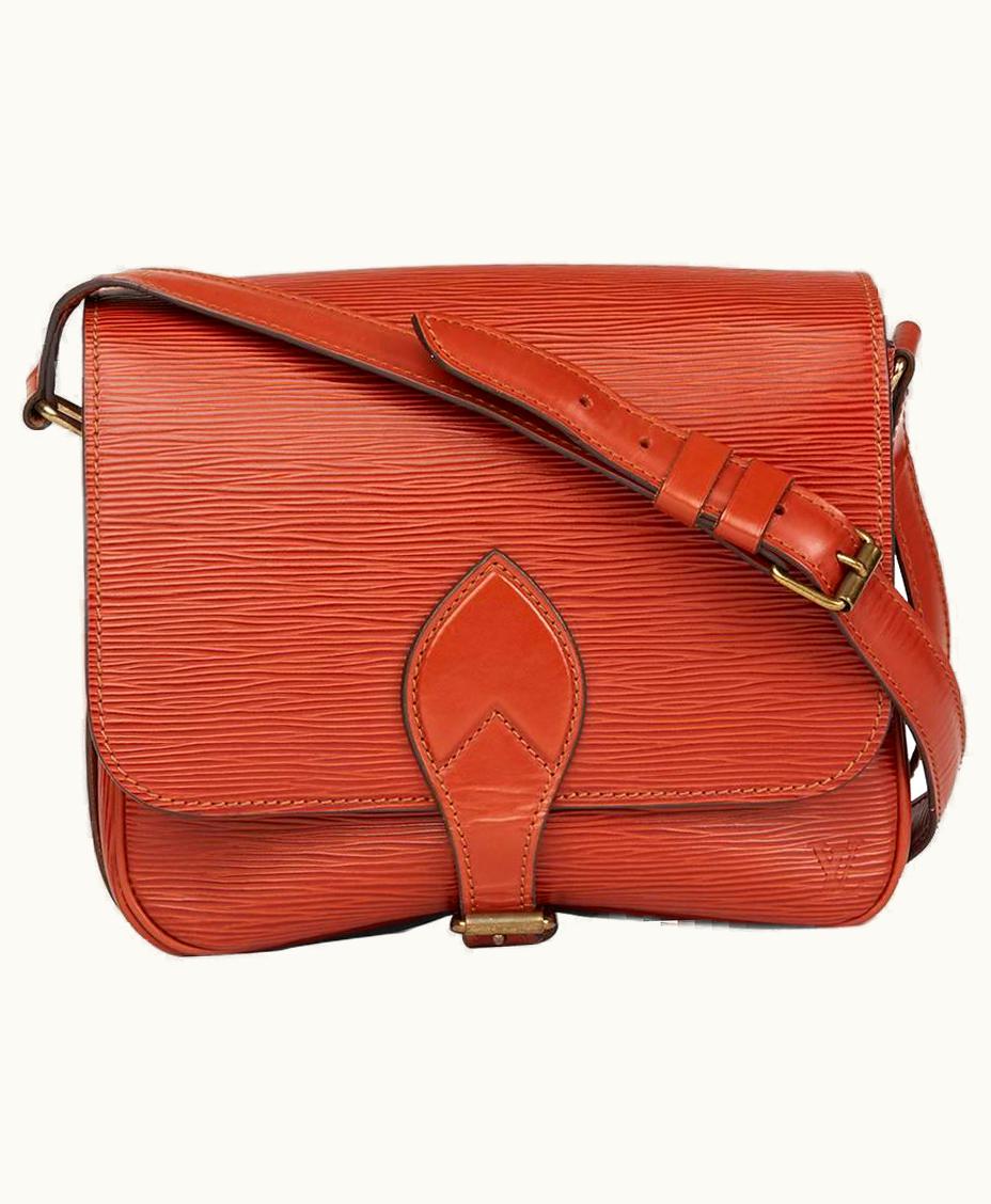Louis Vuitton 1997 Louis Vuitton Kenyan Fawn Epi Leather Vintage Cartouchiere Mm