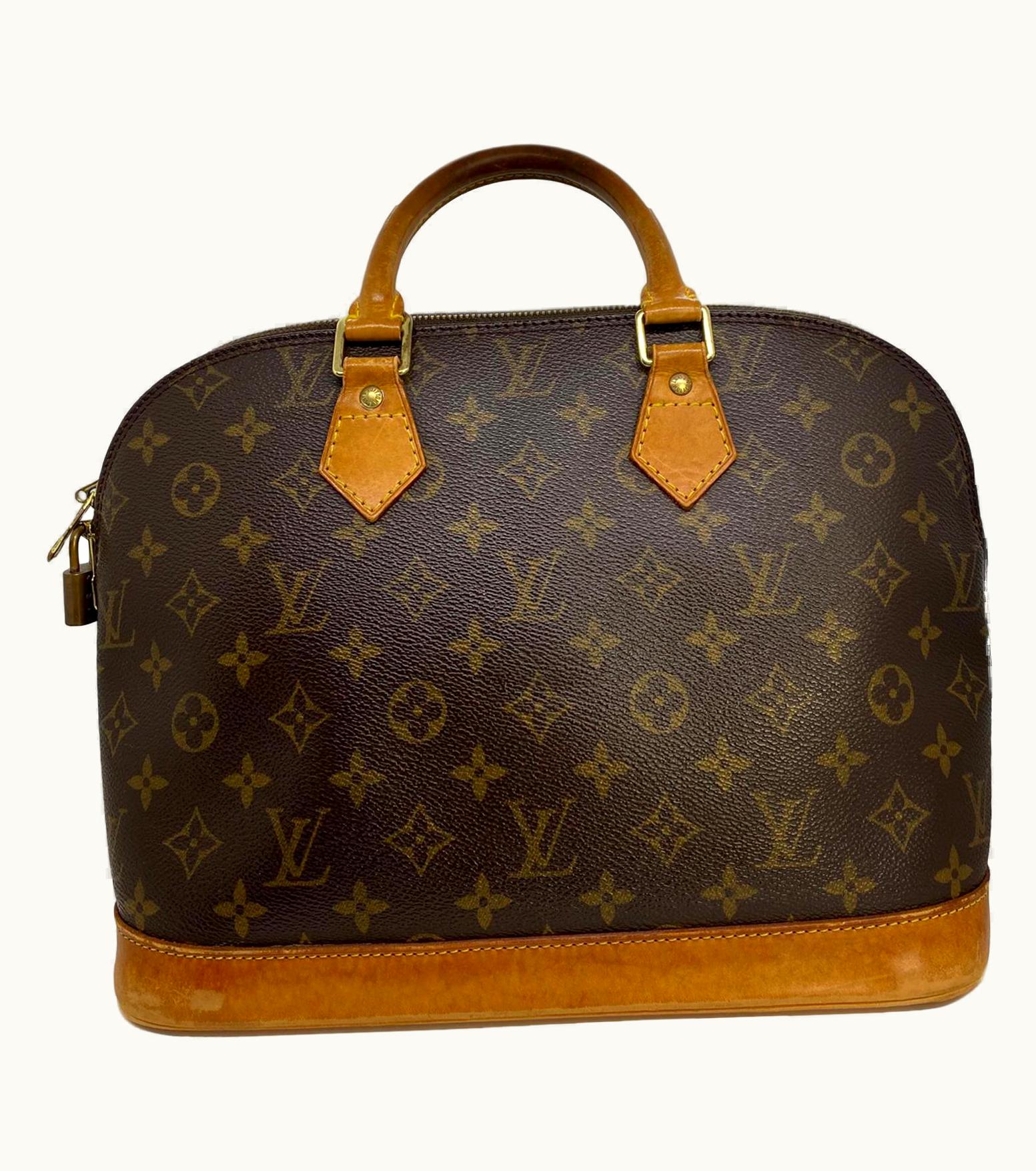 Louis Vuitton Alma Pm Monogram Top Handle Handbag, France UZ0581791