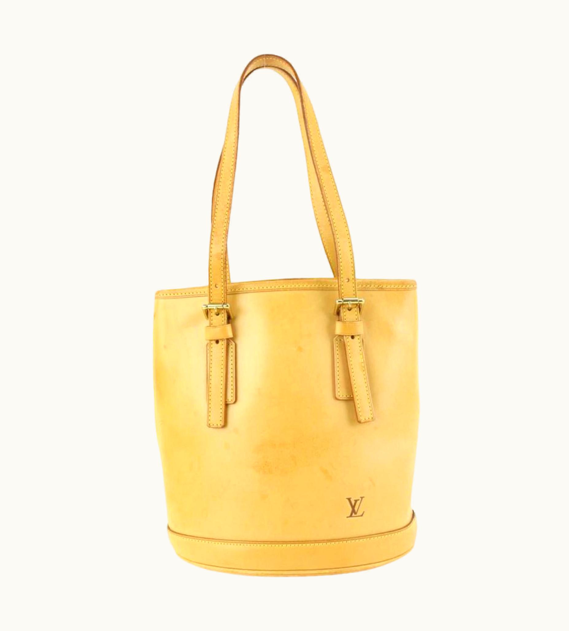Louis Vuitton 1998 20th Japan Anniversary Vachetta Marais Bucket Petit Tote