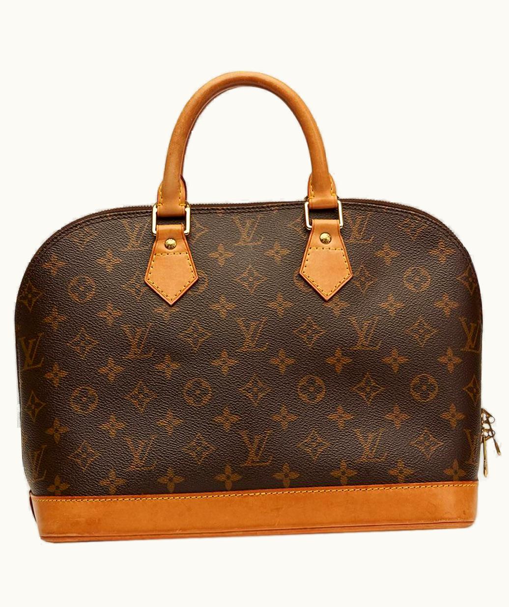 Louis Vuitton 1998 Louis Vuitton Brown Coated Monogram Canvas Alma Pm UZ0581800