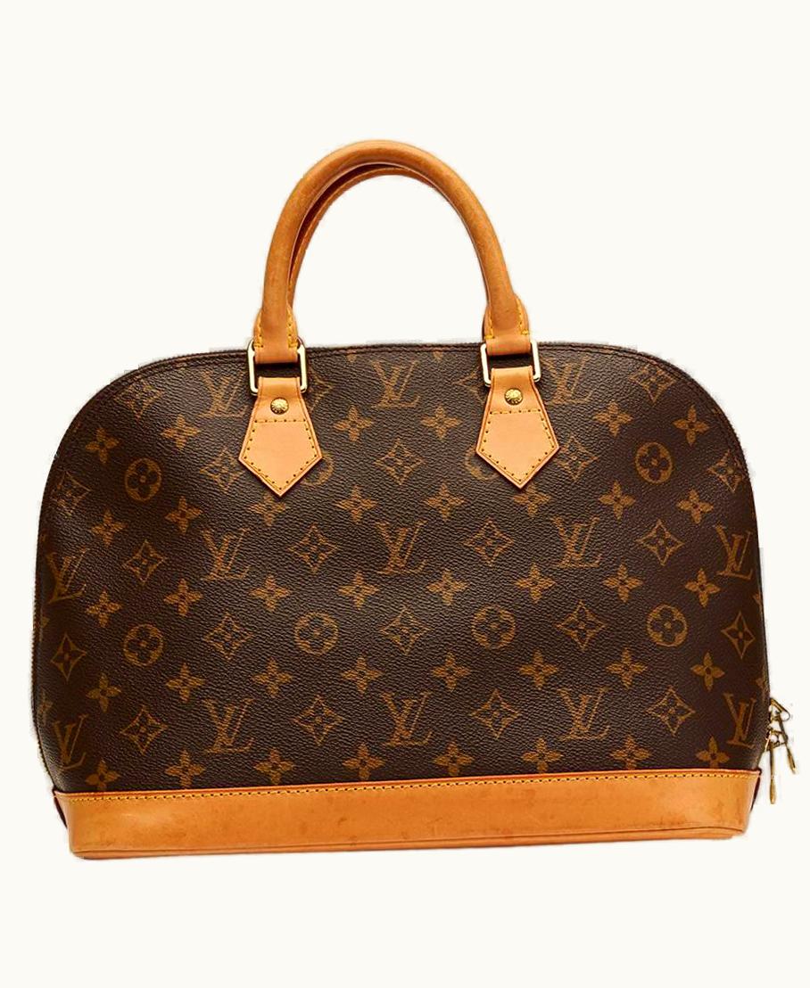 Louis Vuitton 1998 Louis Vuitton Brown Coated Monogram Canvas Alma Pm UZ0581804