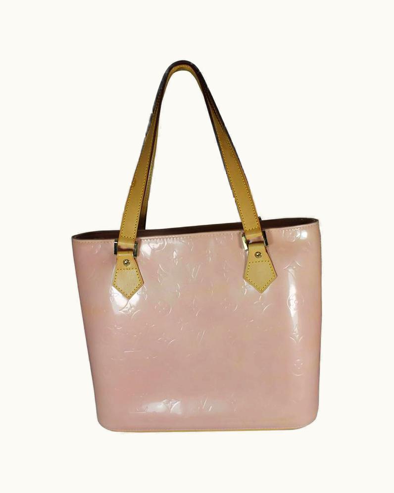 Louis Vuitton Pink Vernis Monogram Shoulder Bag - 1999 - Ghw
