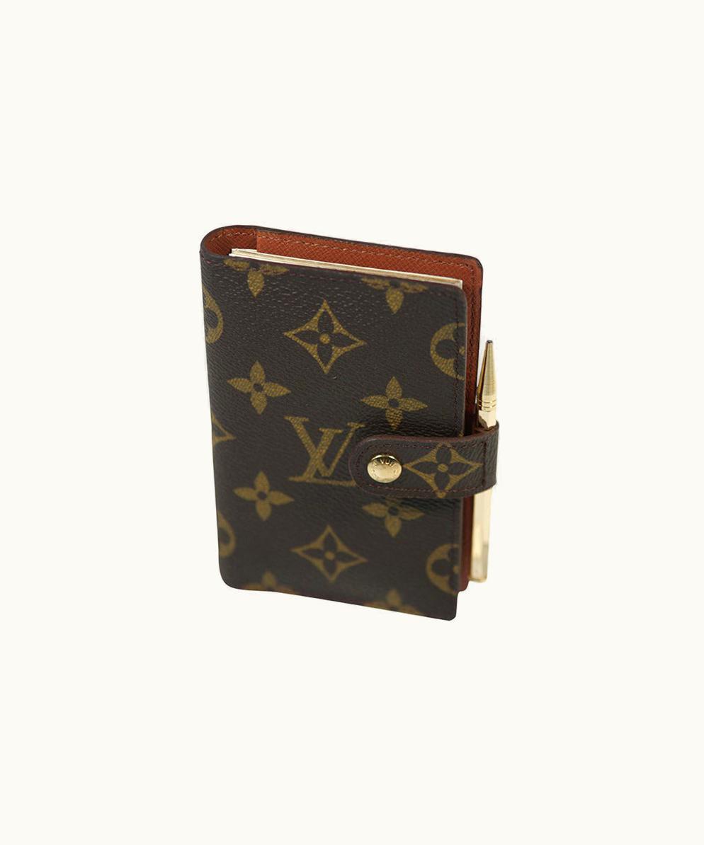 Louis Vuitton Small Monogram Agenda With Pencil And Original Box 1999