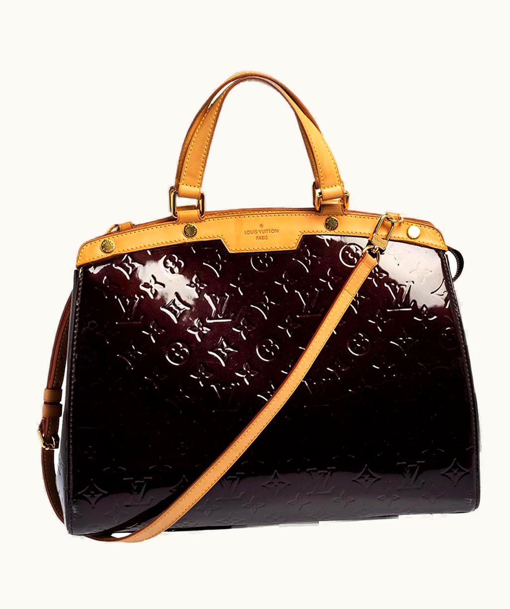Louis Vuitton Amarante Monogram Vernis Brea Gm Bag UZ0581835