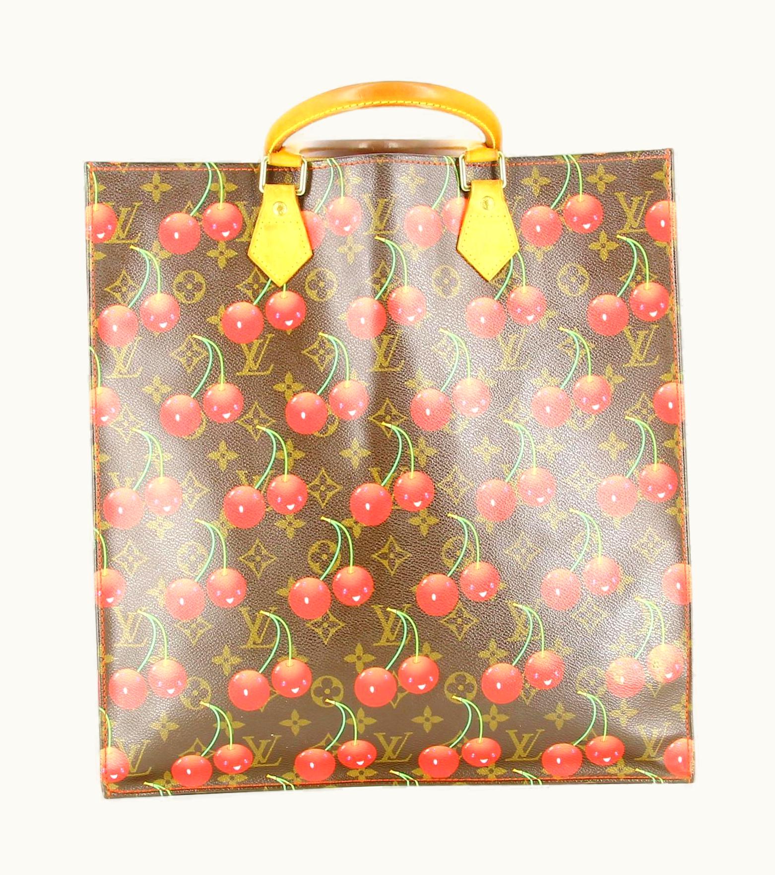 Louis Vuitton 2005 Louis Vuitton Takashi Murakami Cherry Print Handbag