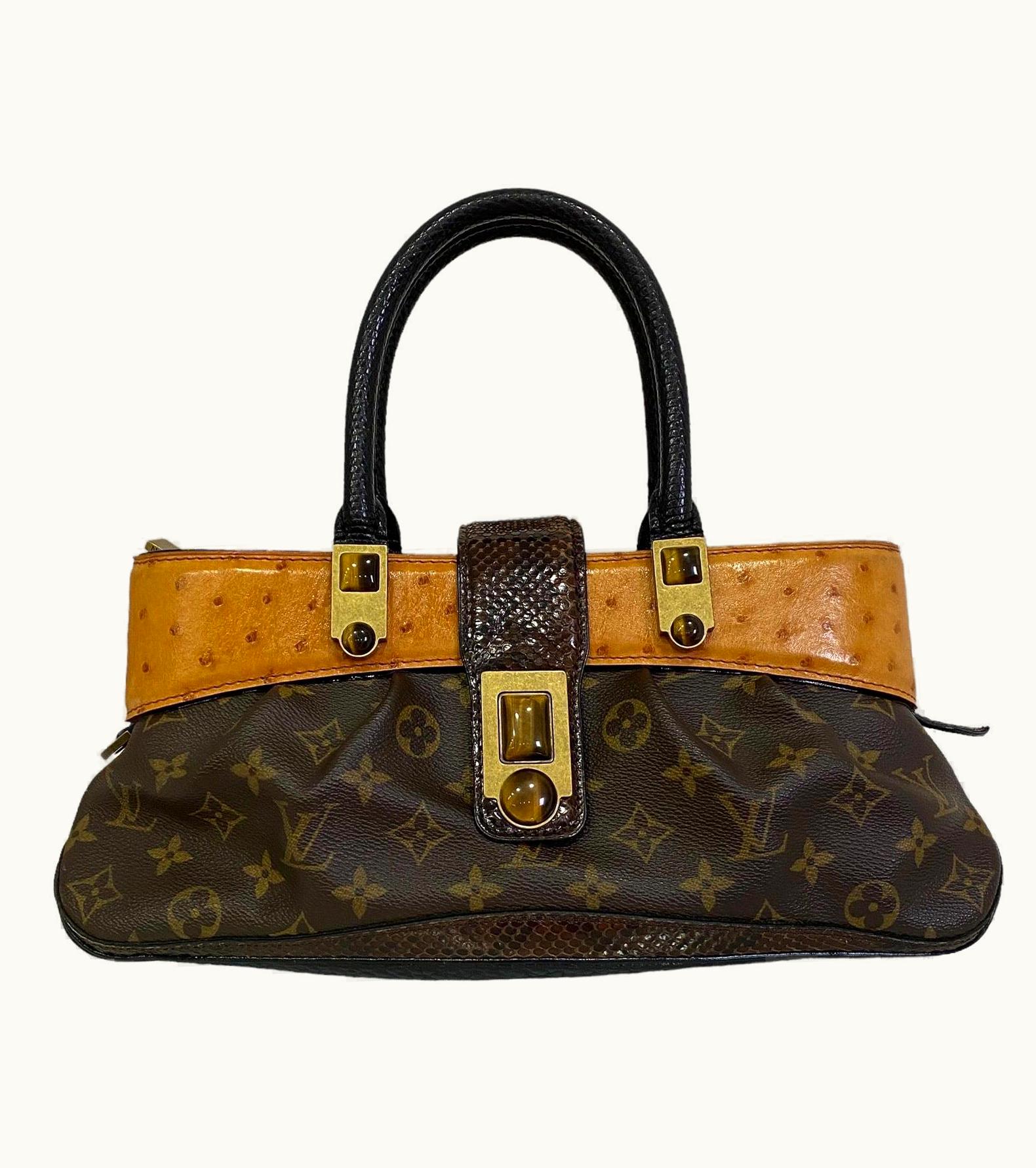 Louis Vuitton 2005 Louis Vuitton Tiger Eye Exotic Skin Marc Jacobs Edition