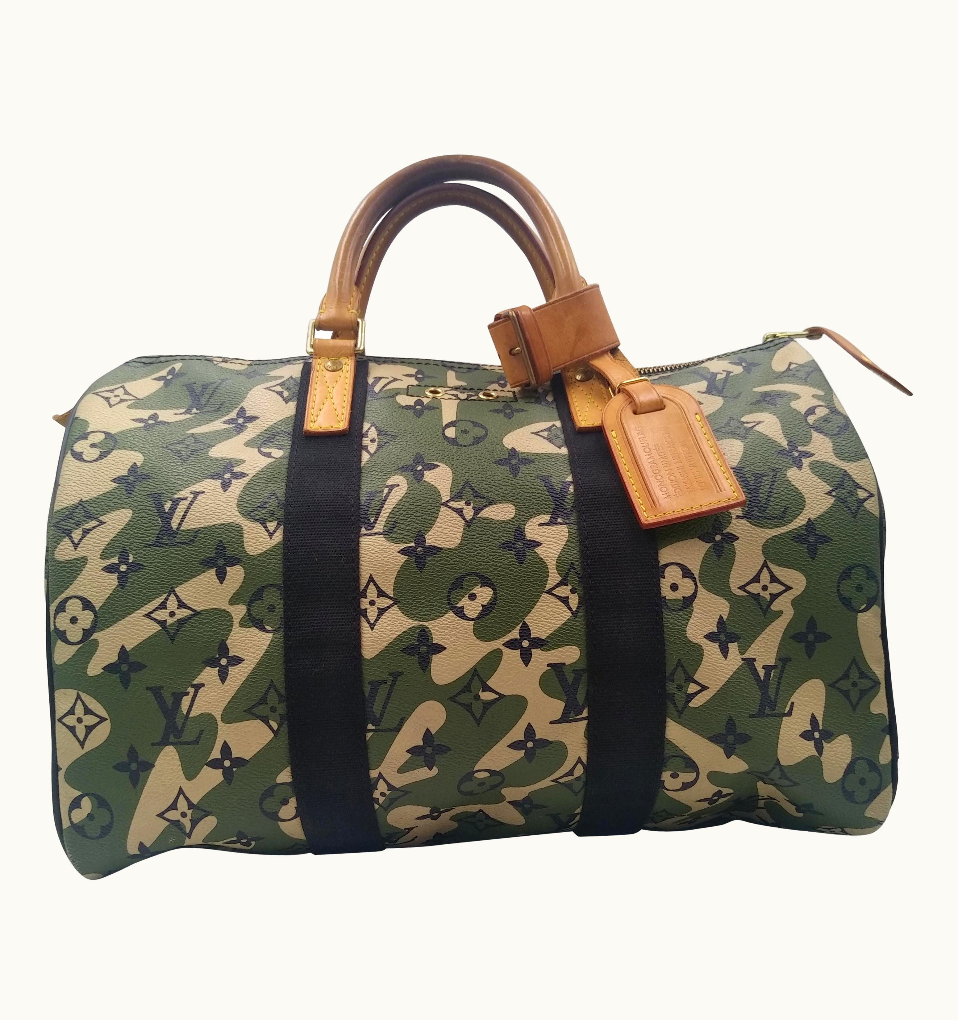 Louis Vuitton Monogramouflage Speedy 35 Limited Edition Takashi Murakami 2008