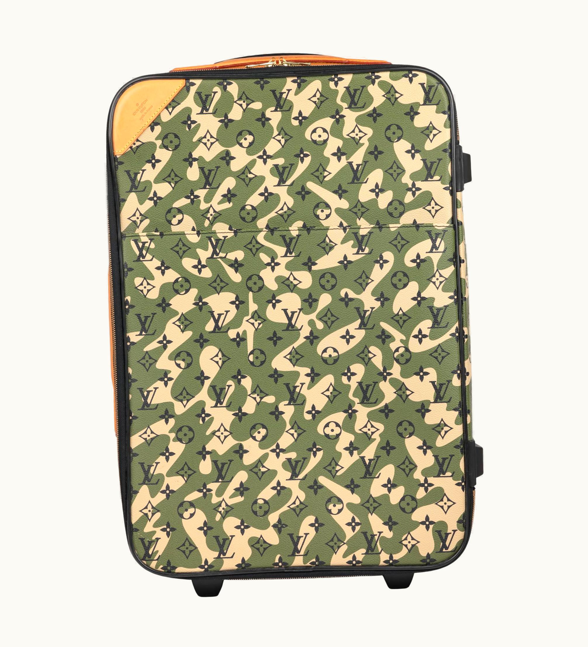 Louis Vuitton Takashi Murakami Green Monogramouflage Monogram Pegase