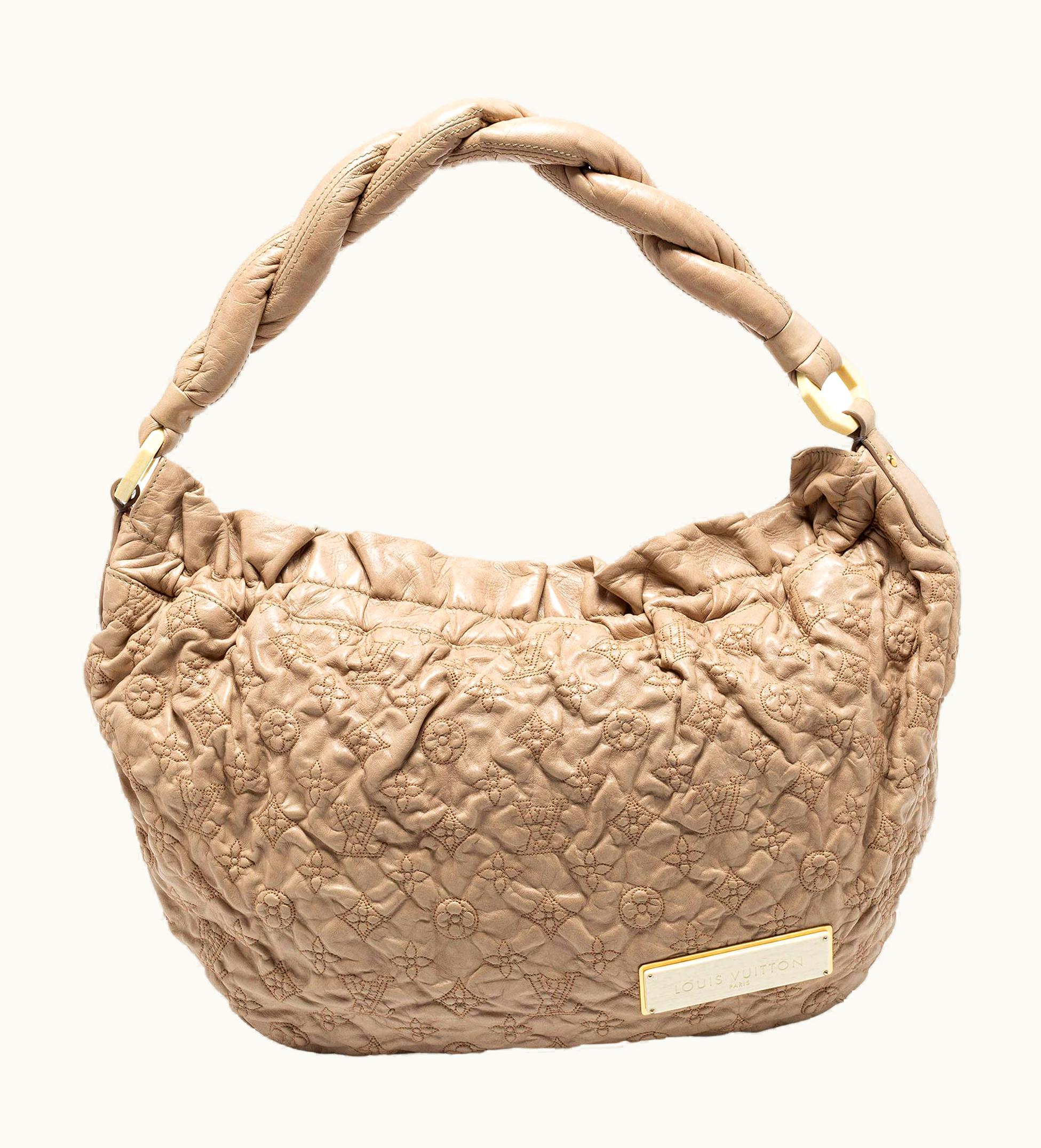 Louis Vuitton Ecru Monogram Leather Limited Edition Olympe Nimbus Gm Bag UZ0581903