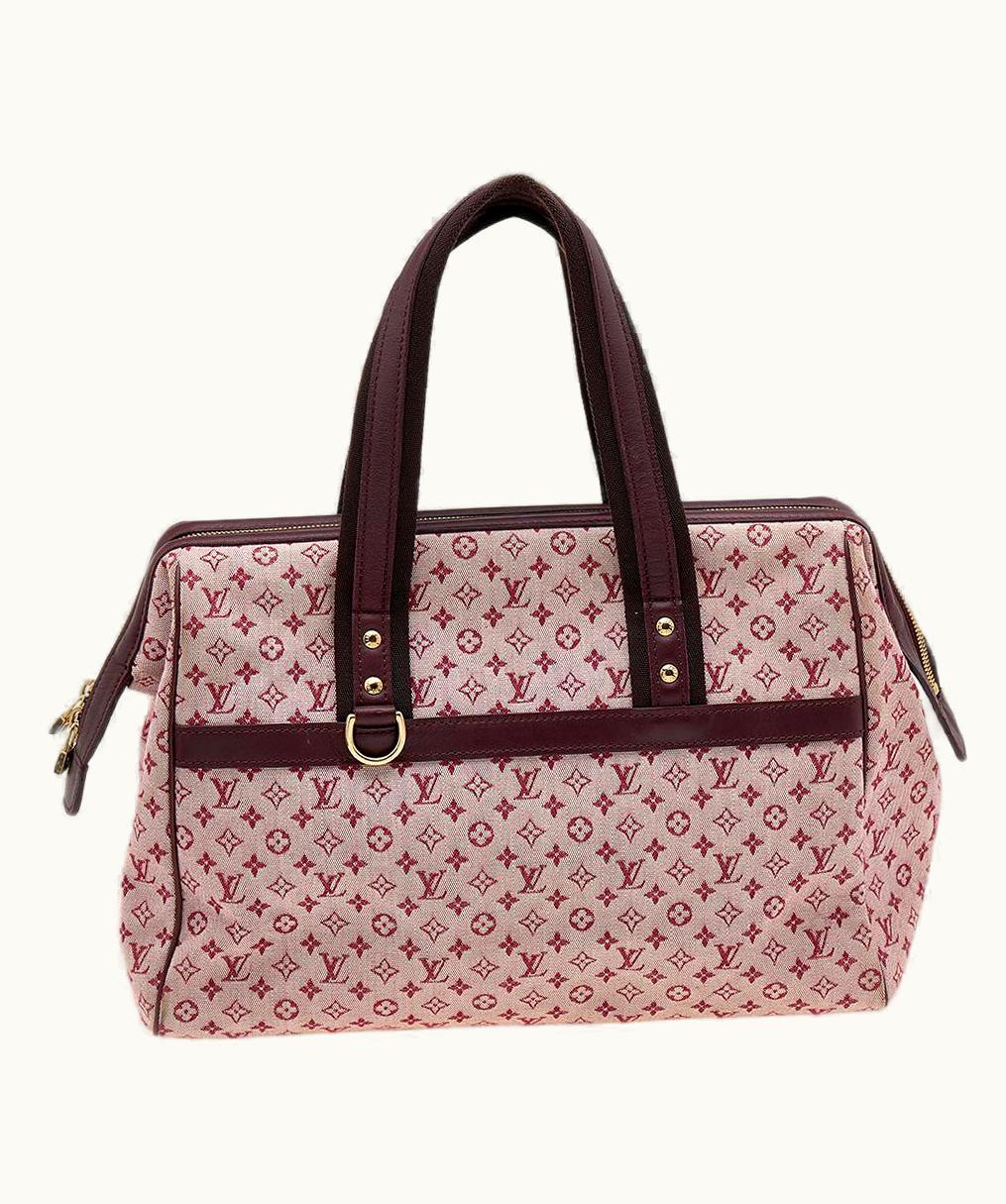 Louis Vuitton Monogram Mini Lin Canvas Josephine Gm Bag UZ0581905