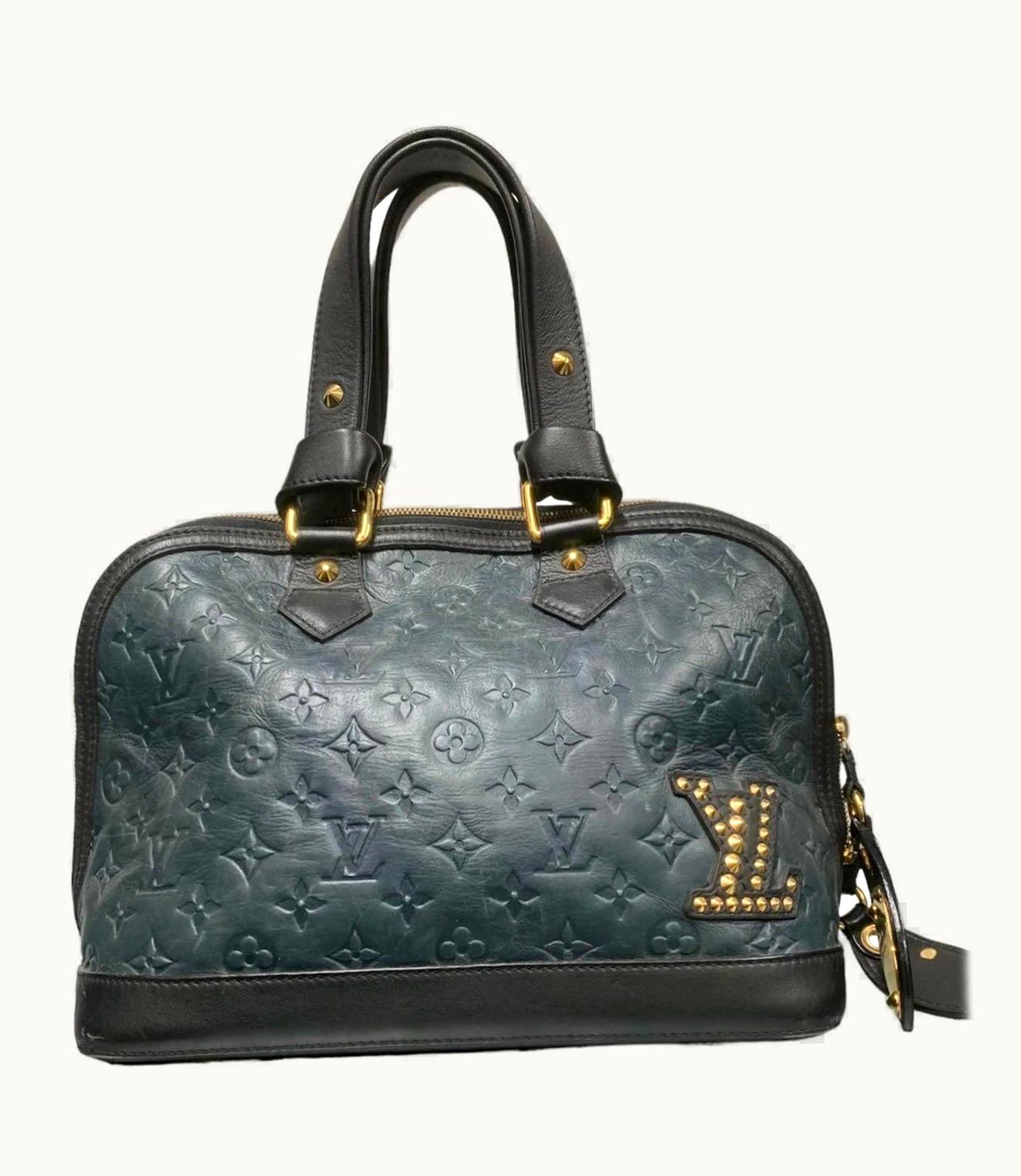 Louis Vuitton Double Jeu Neo-Alma Bag Limited Edition Blue Monogram