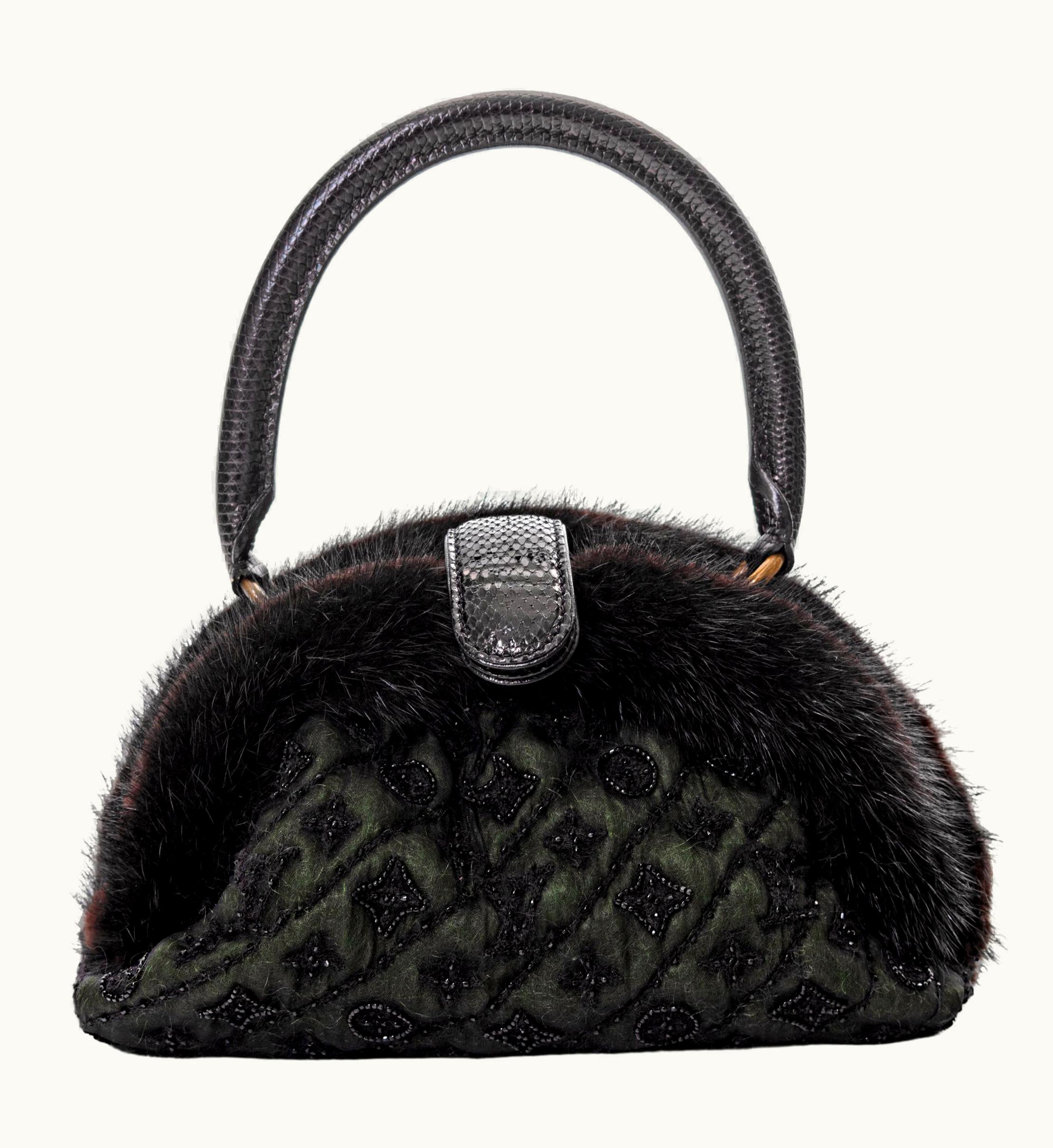 Louis Vuitton By Marc Jacobs Mousseline Demi Lune Mini Evening Bag, AW 2005