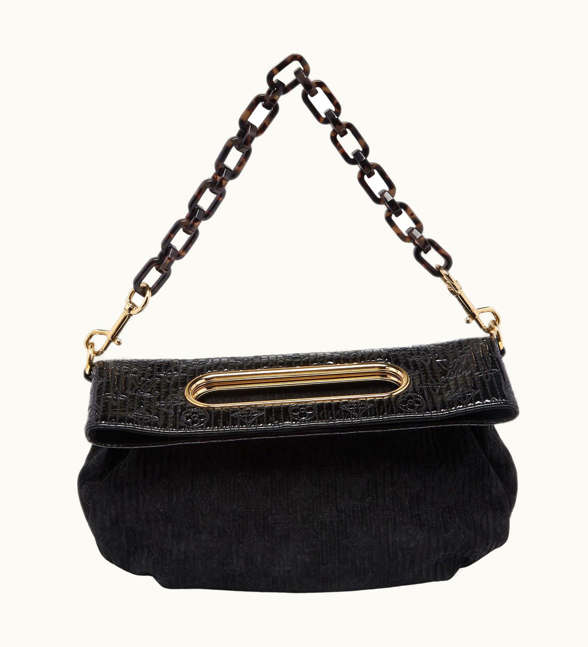 Louis Vuitton Black Monogram Limited Edition Motard Before Dark Clutch UZ0581974