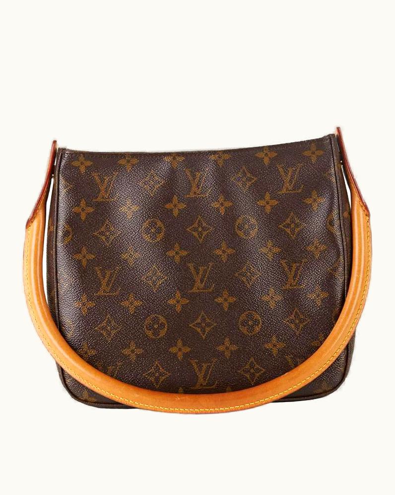 Louis Vuitton 2001 Louis Vuitton Brown Classic Monogram Looping mm UZ0582036