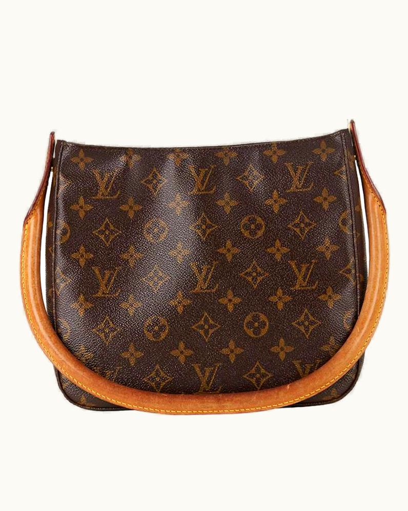 Louis Vuitton 2001 Louis Vuitton Brown Classic Monogram Looping mm UZ0582037