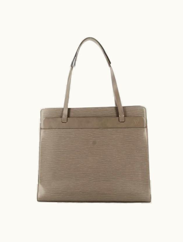 Louis Vuitton Louis Vuitton 2001 Croisette Bag In Light Brown Leather