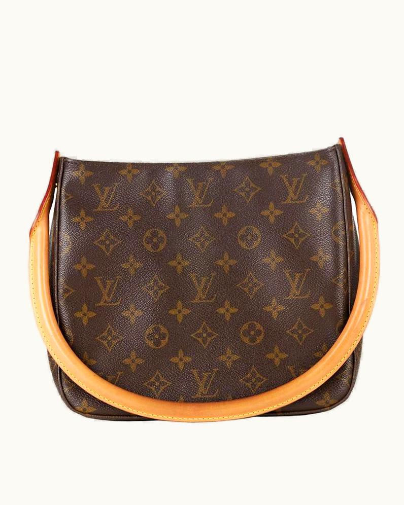 Louis Vuitton 2002 Louis Vuitton Brown Classic Monogram Looping Mm