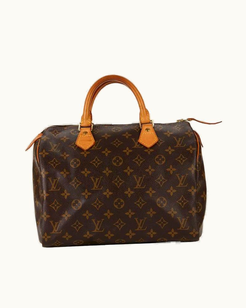 Louis Vuitton 2002 Louis Vuitton Brown Classic Monogram Speedy
