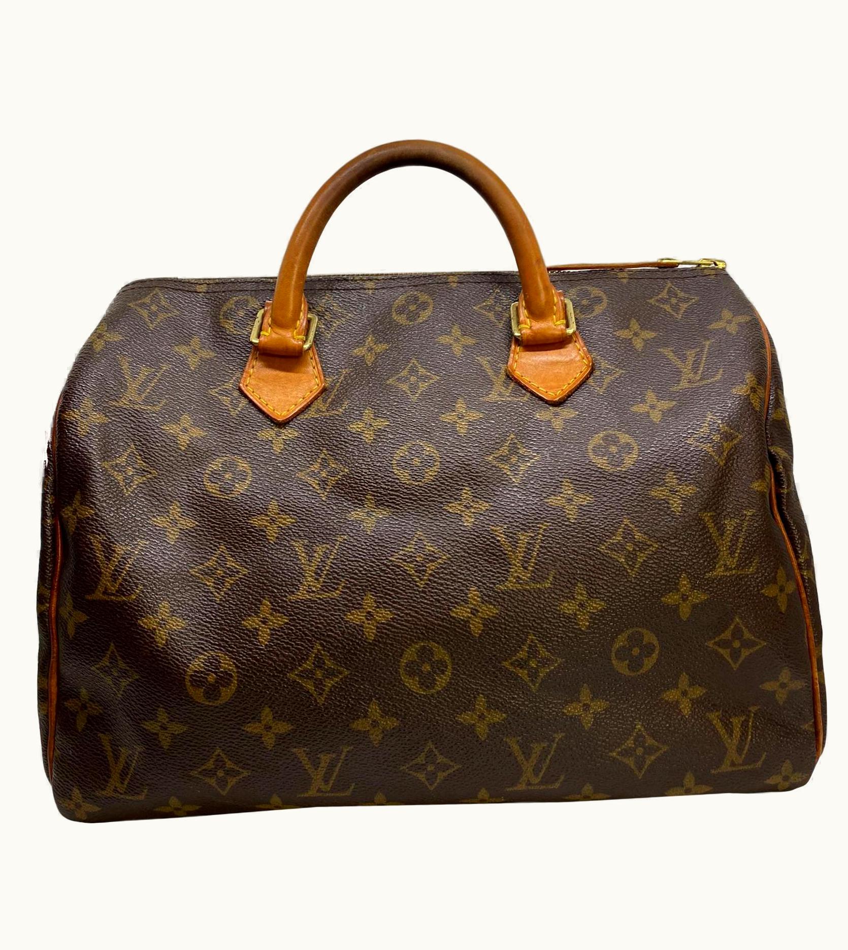 Louis Vuitton Louis Vuitton Speedy 30 Monogram Canvas Handbag, France