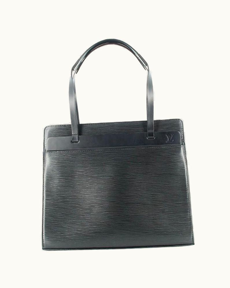 Louis Vuitton Louis Vuitton 2003 Riviera Handbag In Black Epi Leather