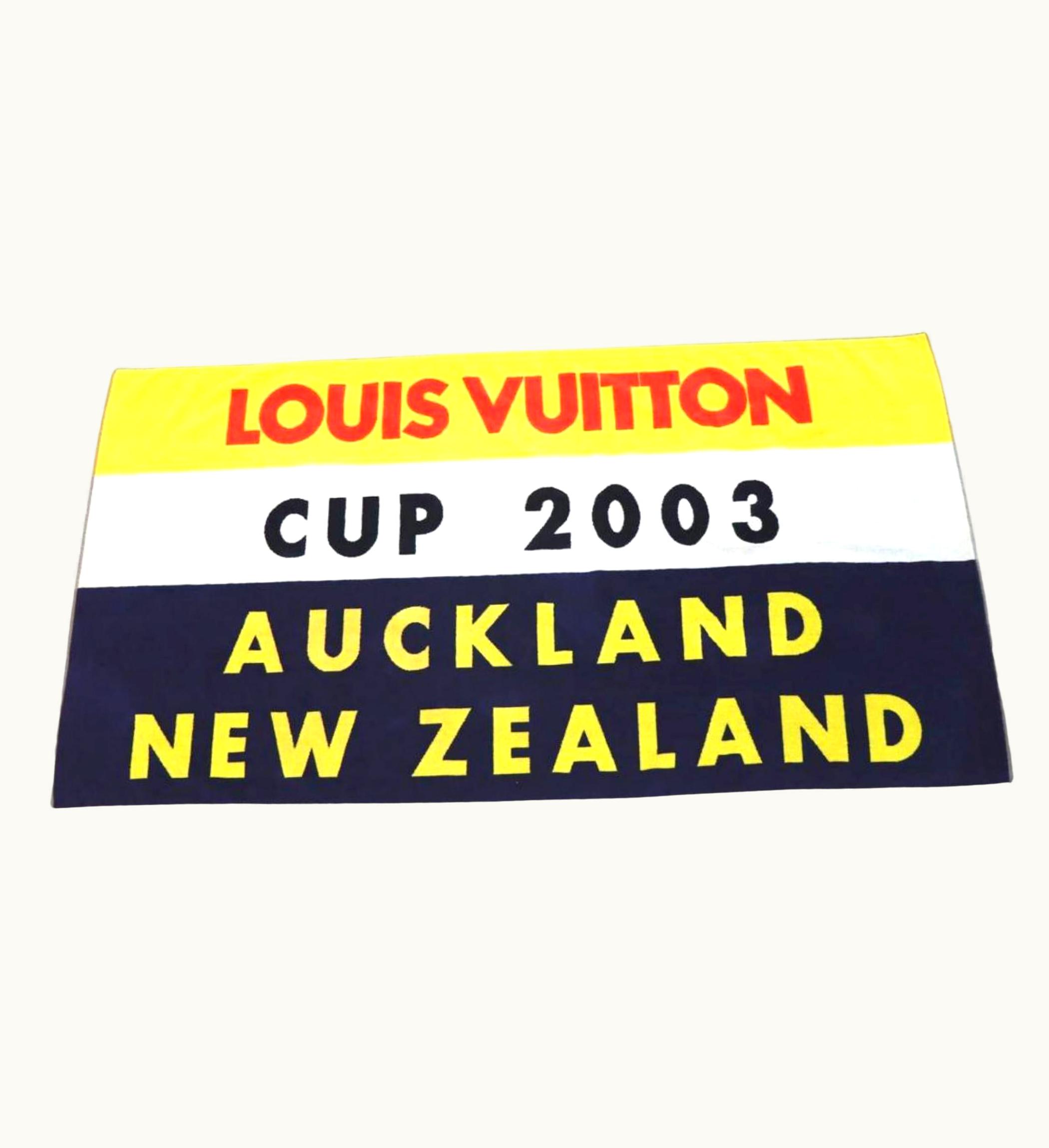 Louis Vuitton Louis Vuitton Extra Large 2003 Lv Cup Auckland Beach Towel 1018lv5
