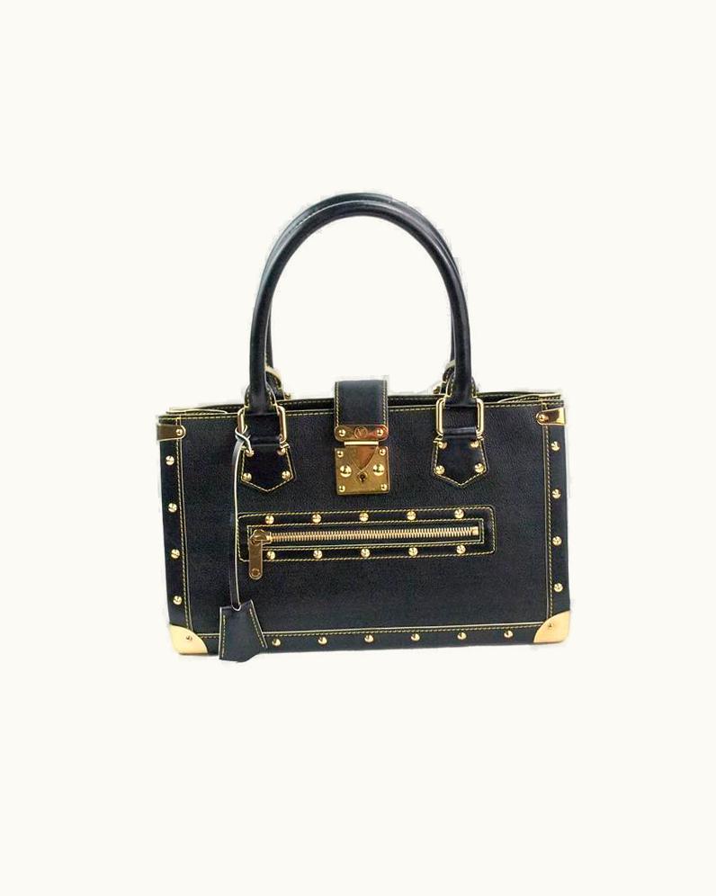 Louis Vuitton 2003 Louis Vuitton Black Suhali Le Fabuleux Bag