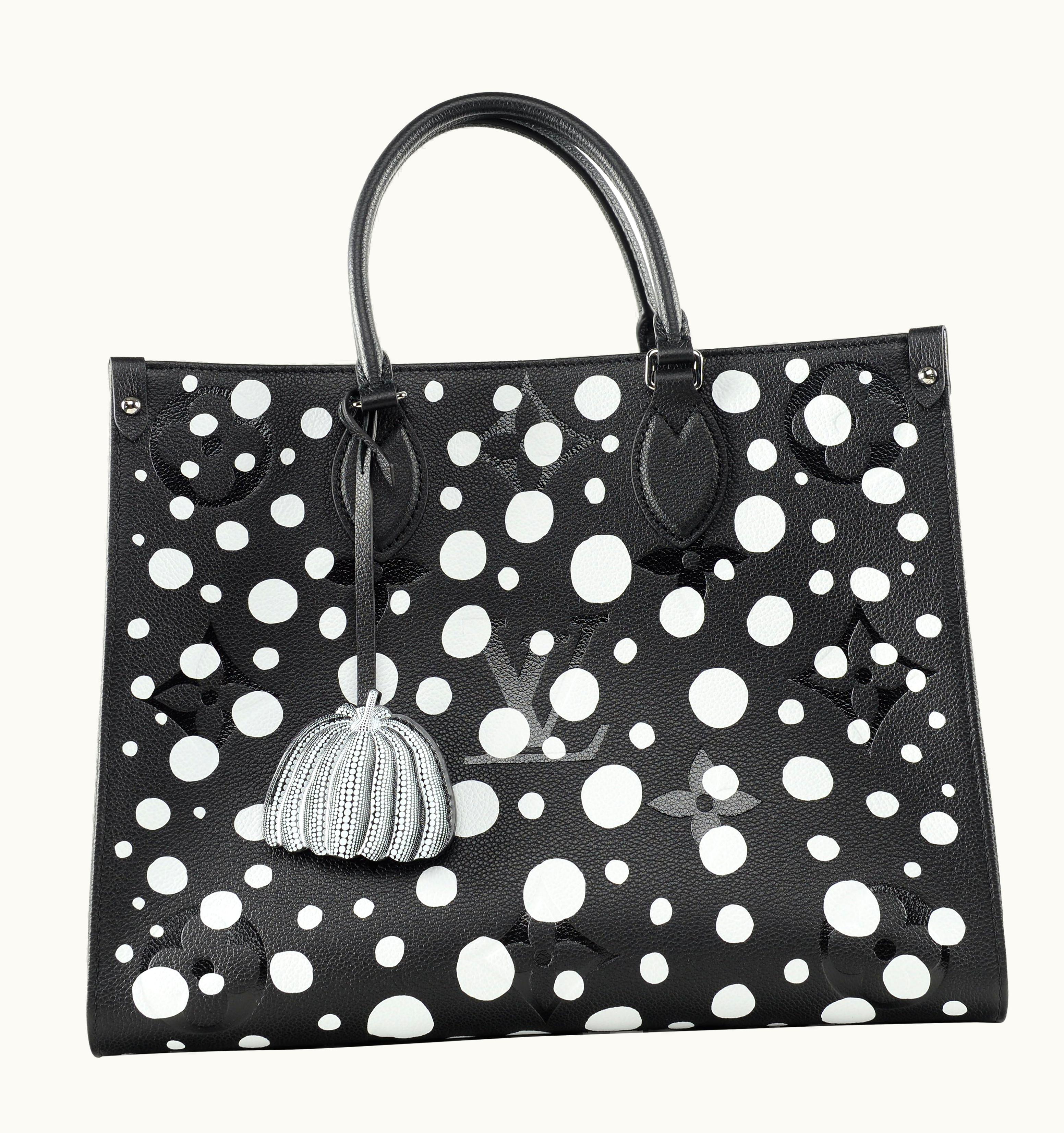 Louis Vuitton Louis Vuitton OnTheGo mm Bag Yayoi Kusama Full-Set