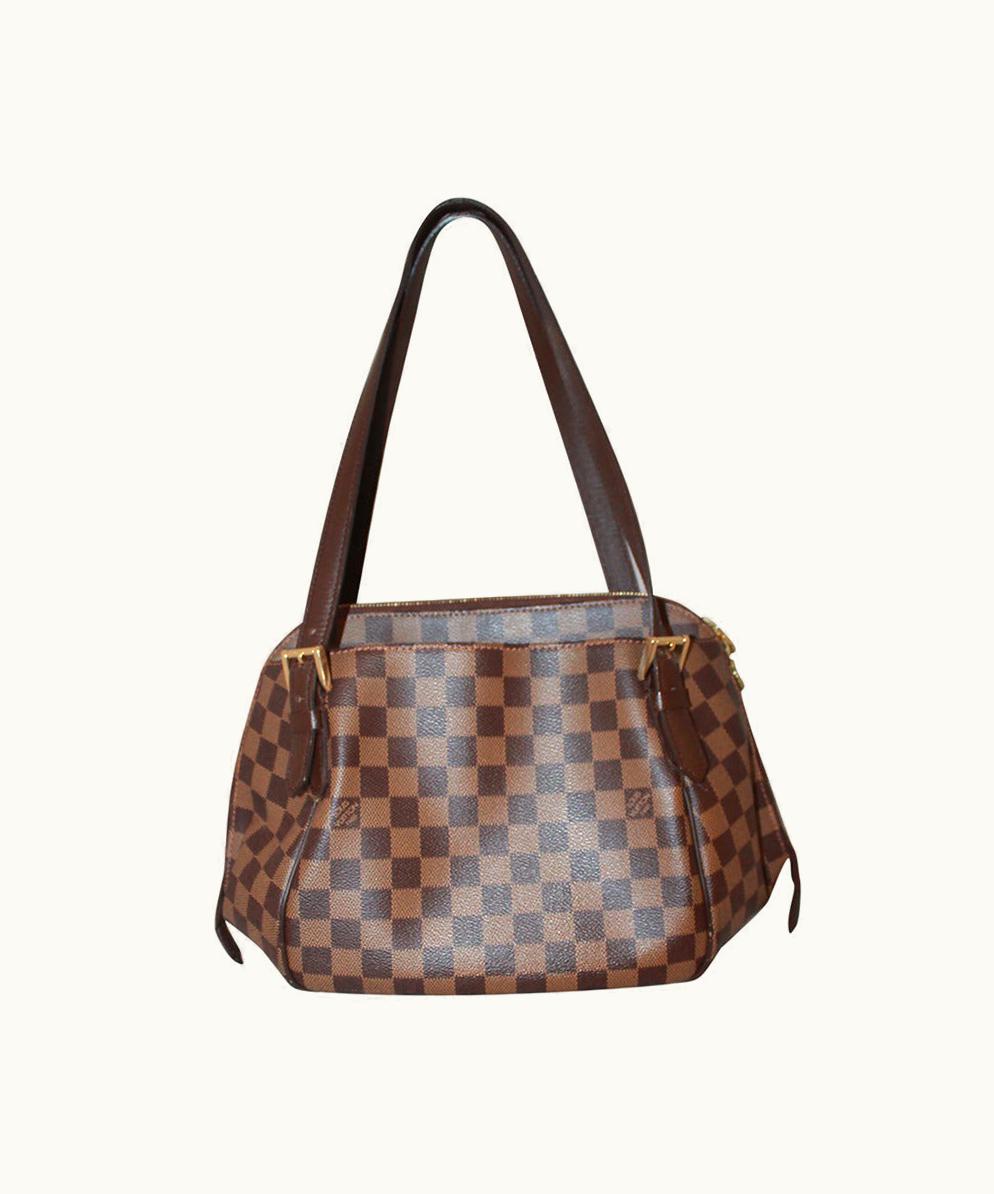 Louis Vuitton Louis Vuitton Brown Damier Ebene Handbag - Circa 2004