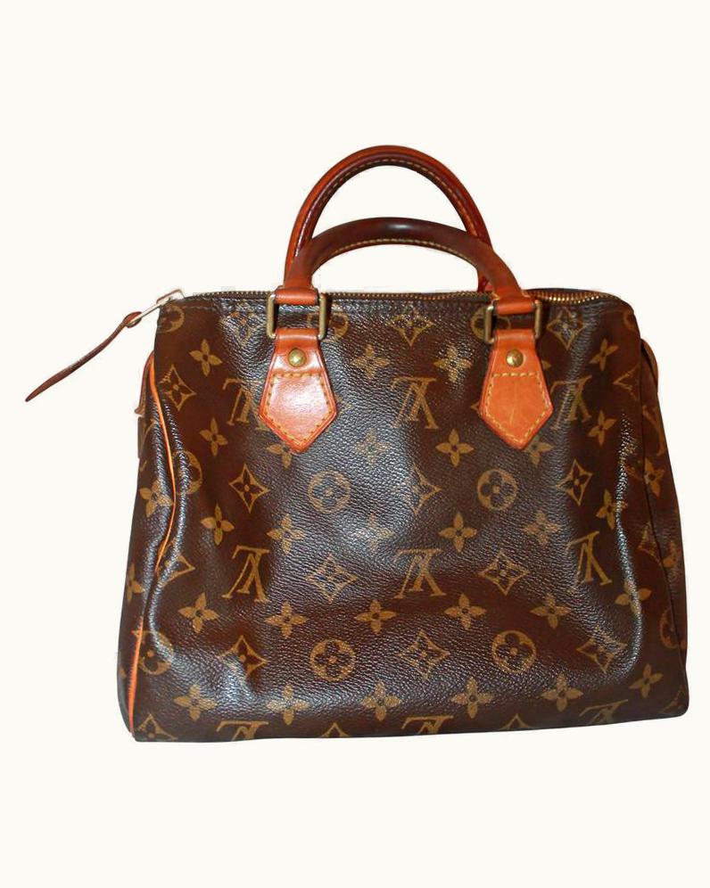 Louis Vuitton Louis Vuitton Brown Monogram Small Speedy Handbag - Circa 2004