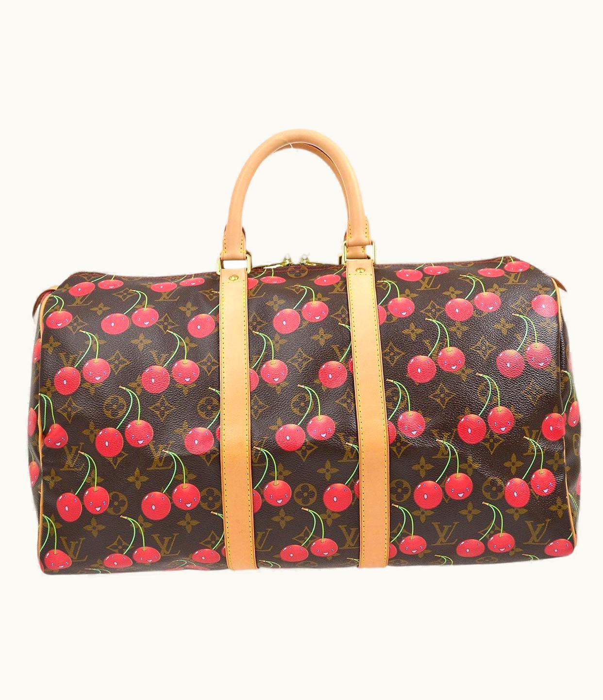 Louis Vuitton Louis Vuitton Monogram Cherry Keepall 45 Duffle Travel Bag