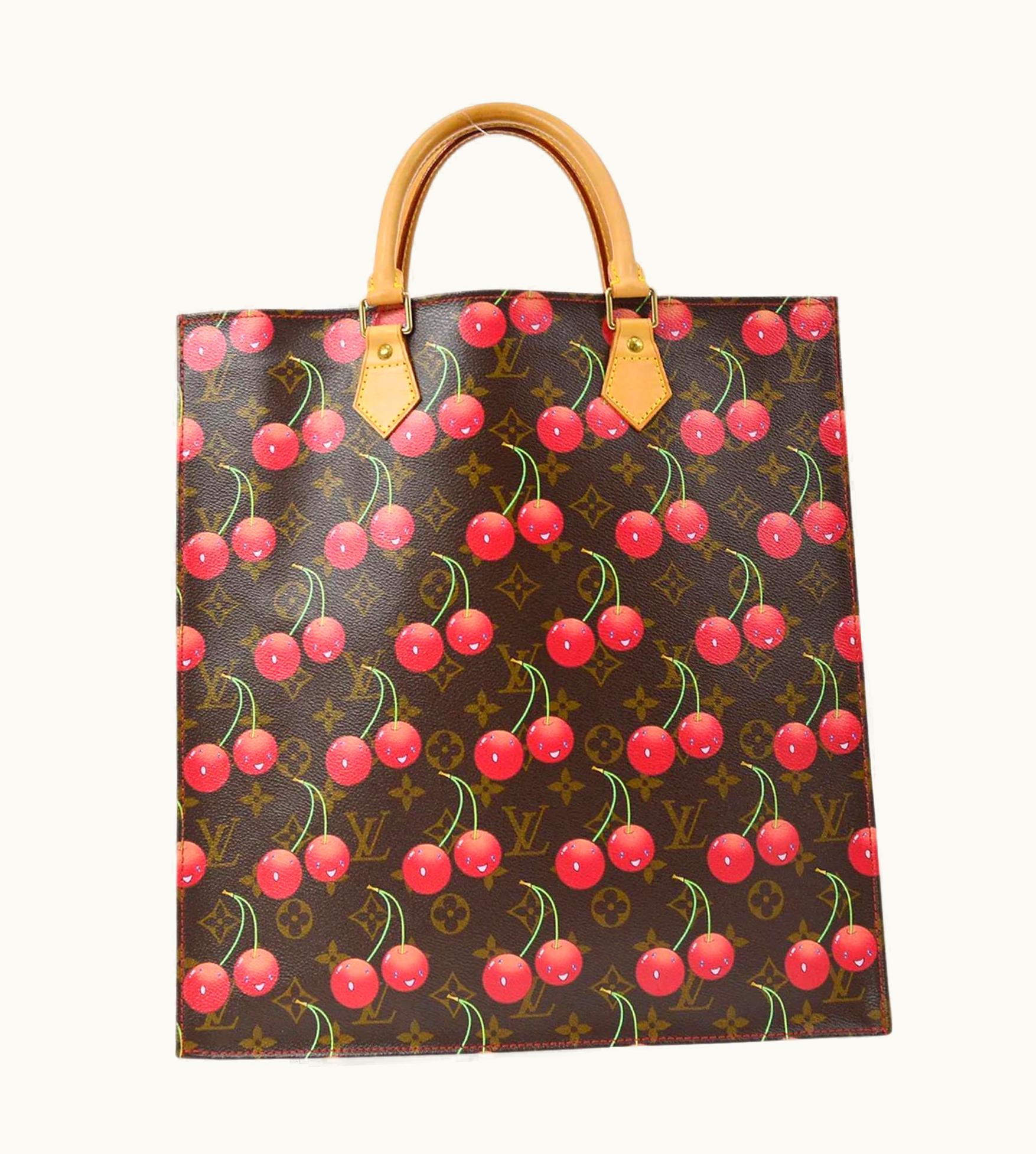 Louis Vuitton Louis Vuitton Monogram Canvas Cherry Shopper Carryall Travel Tote Bag