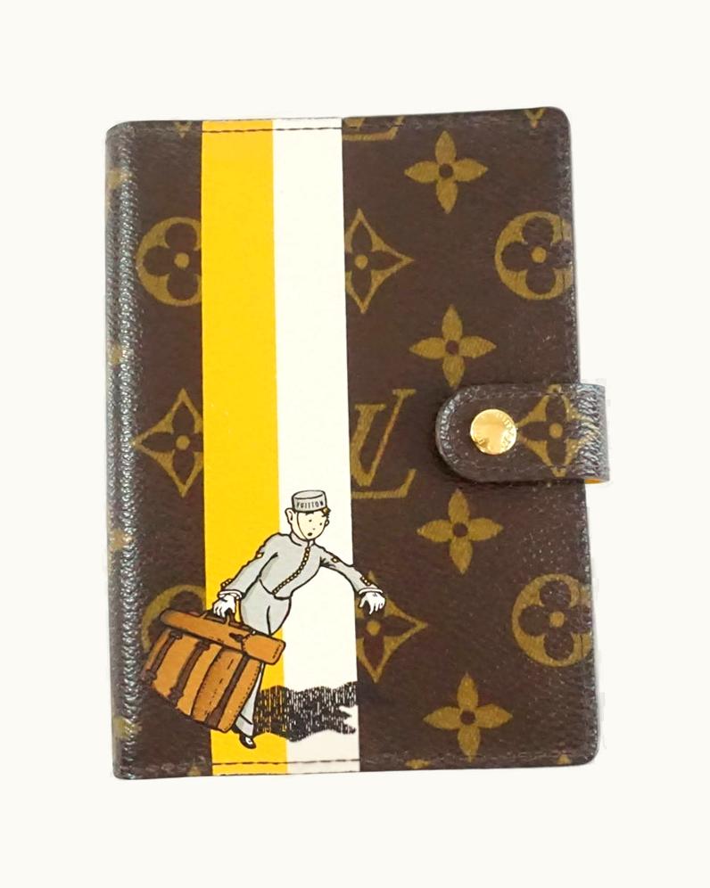 Louis Vuitton Louis Vuitton Brown Monogram Bellboy Agenda  2006