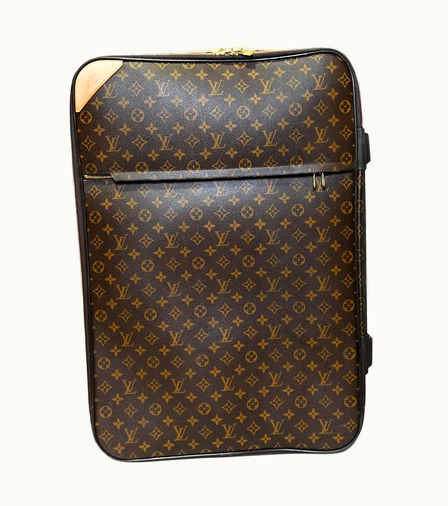 Louis Vuitton Louis Vuitton 2007 Monogram Canvas Pegase 65 Rolling Suitcase