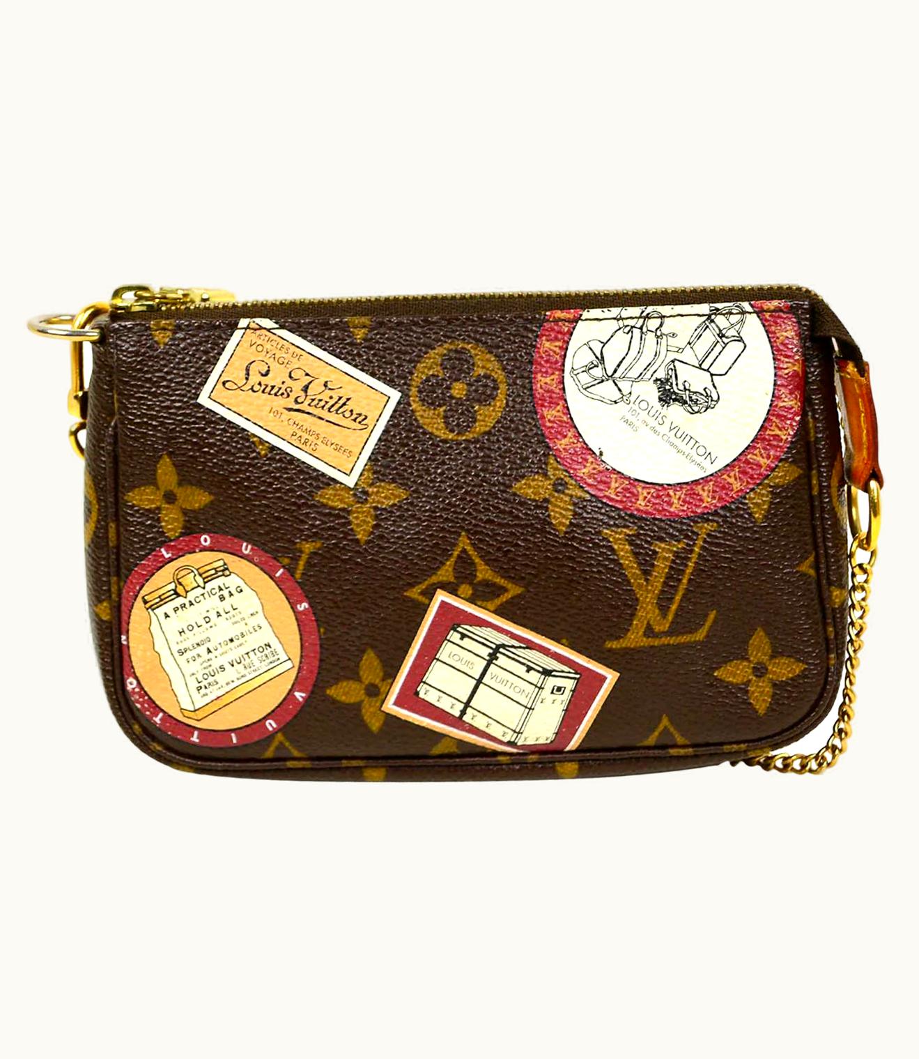 Louis Vuitton Louis Vuitton Limited Edition Monogram Trunks & Bags Mini Pochette Accessories