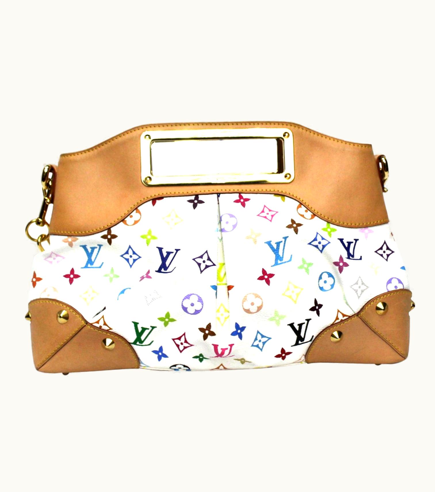 Louis Vuitton 2009 Louis Vuitton Multicolor Leather Judy Bag