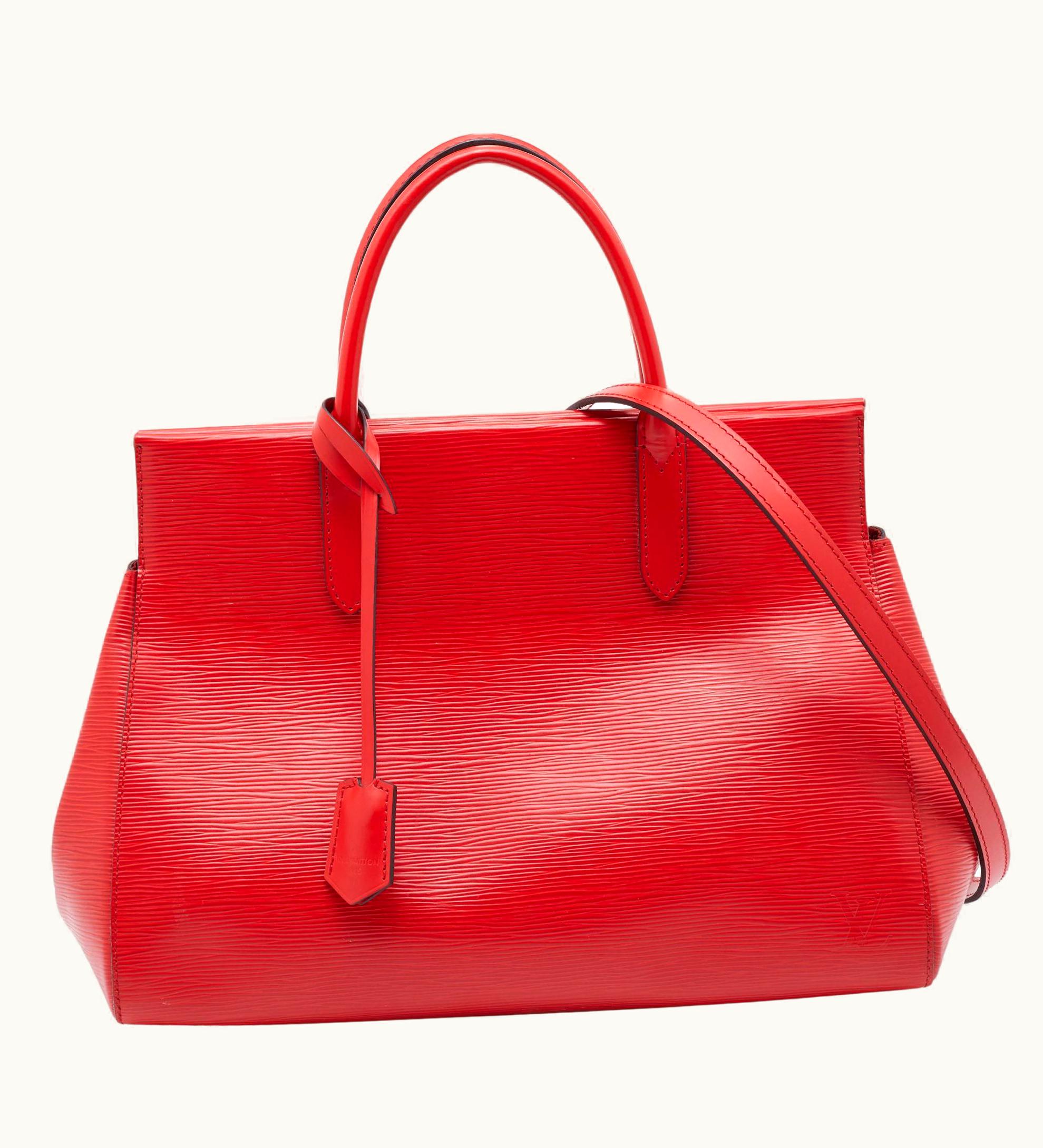 Louis Vuitton Louis Vuitton Coquelicot Epi Leather Marly mm Bag UZ0582251