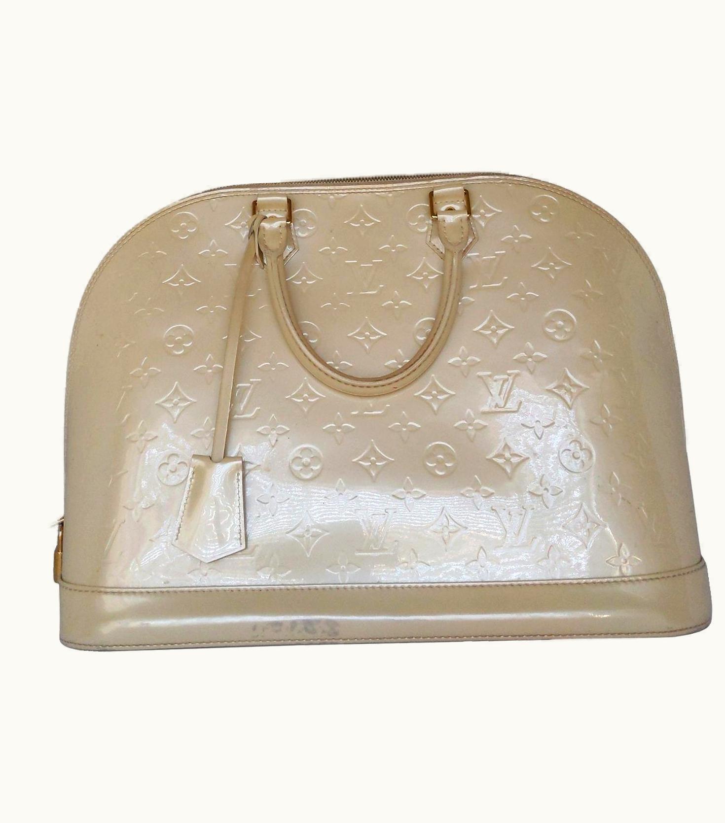 Louis Vuitton Louis Vuitton Dune Monogram Vernis Alma Gm Handbag Satchel