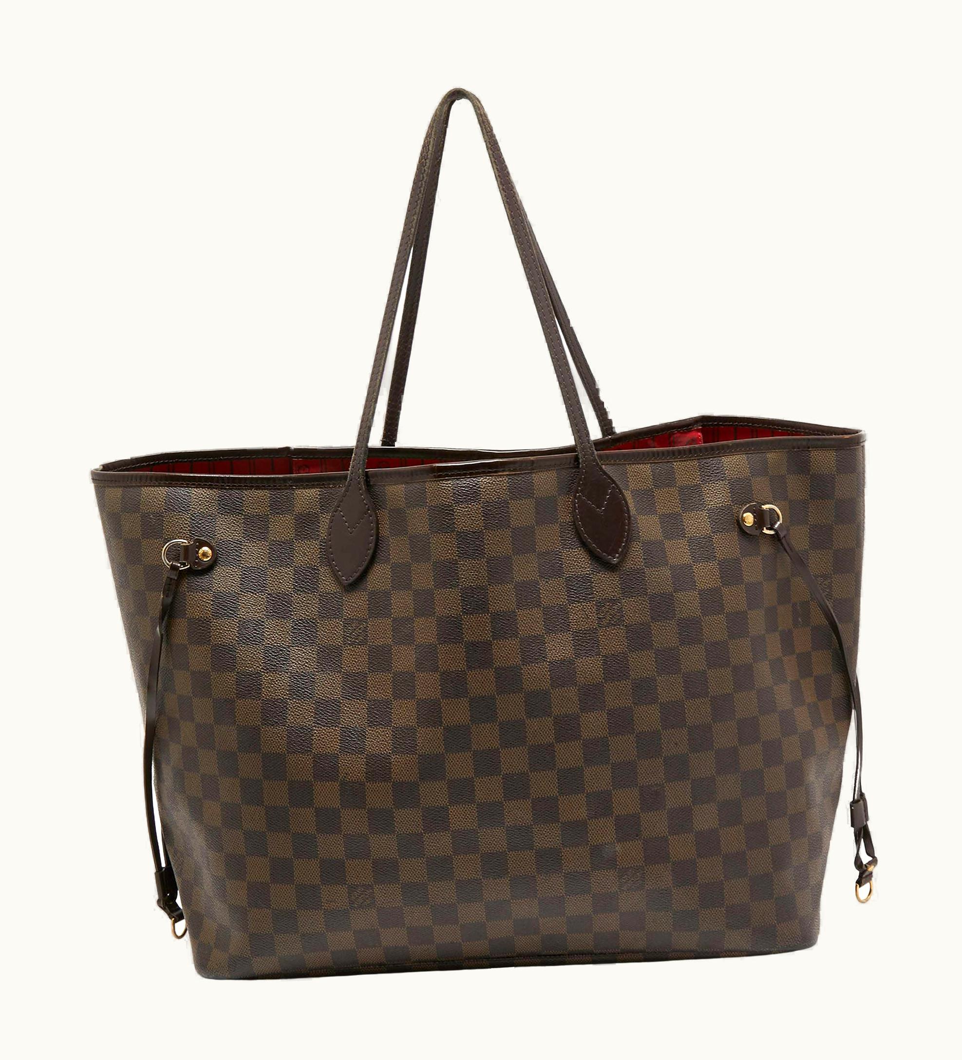 Louis Vuitton Louis Vuitton Damier Ebene Canvas Neverfull Gm Bag UZ0582258