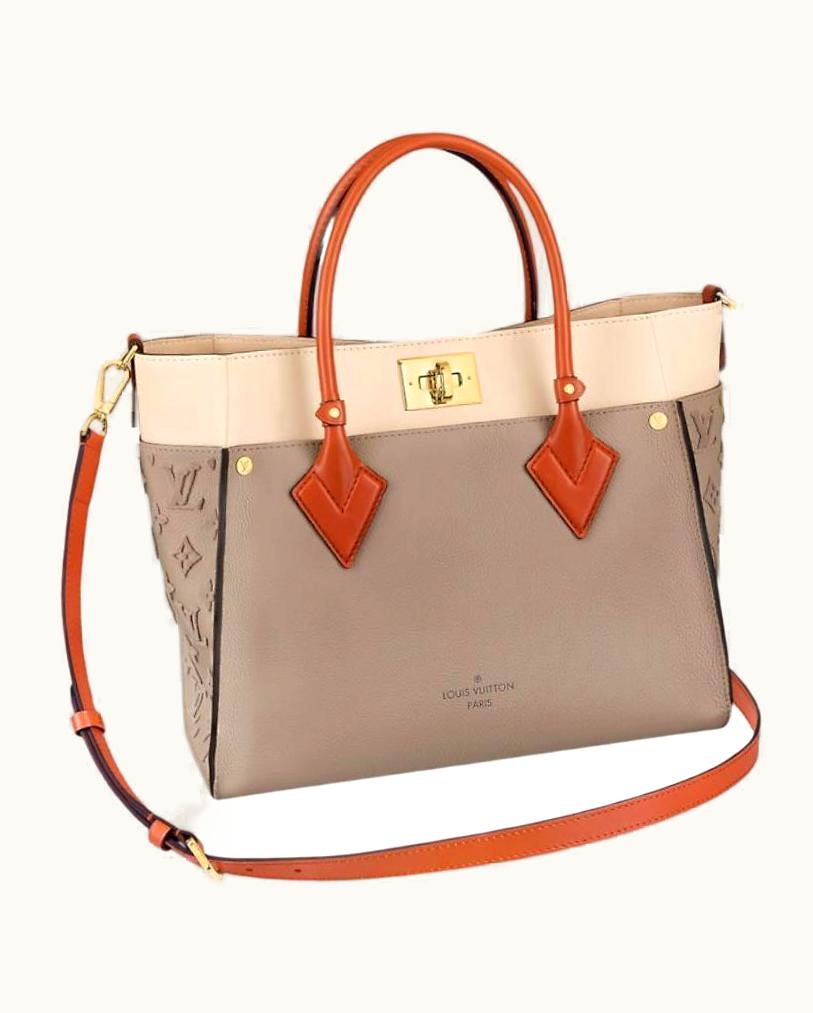 Louis Vuitton Louis Vuitton Galet Grey On My Side Mm