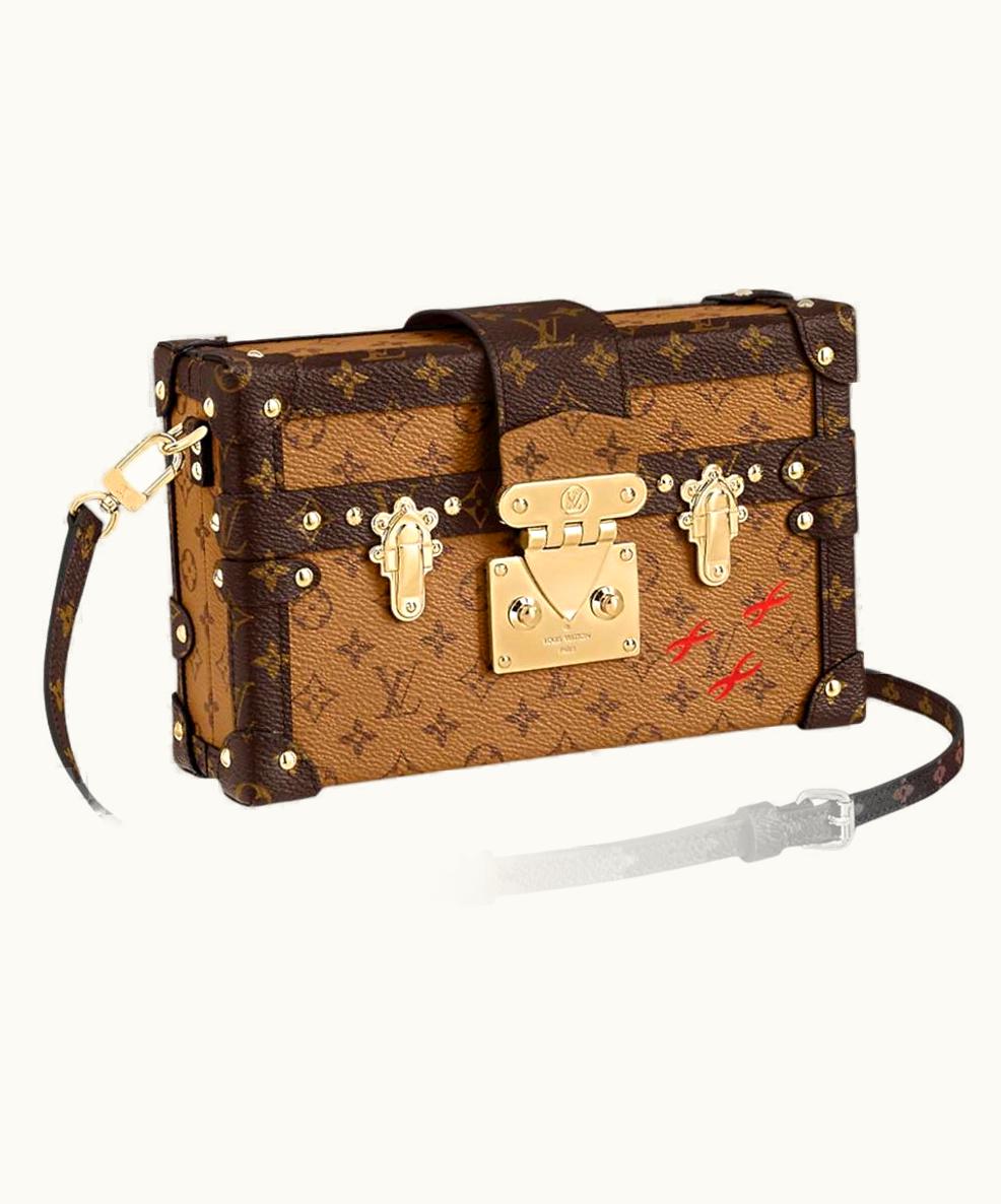 Louis Vuitton Louis Vuitton Monogram Reverse Canvas Petite Malle Bag