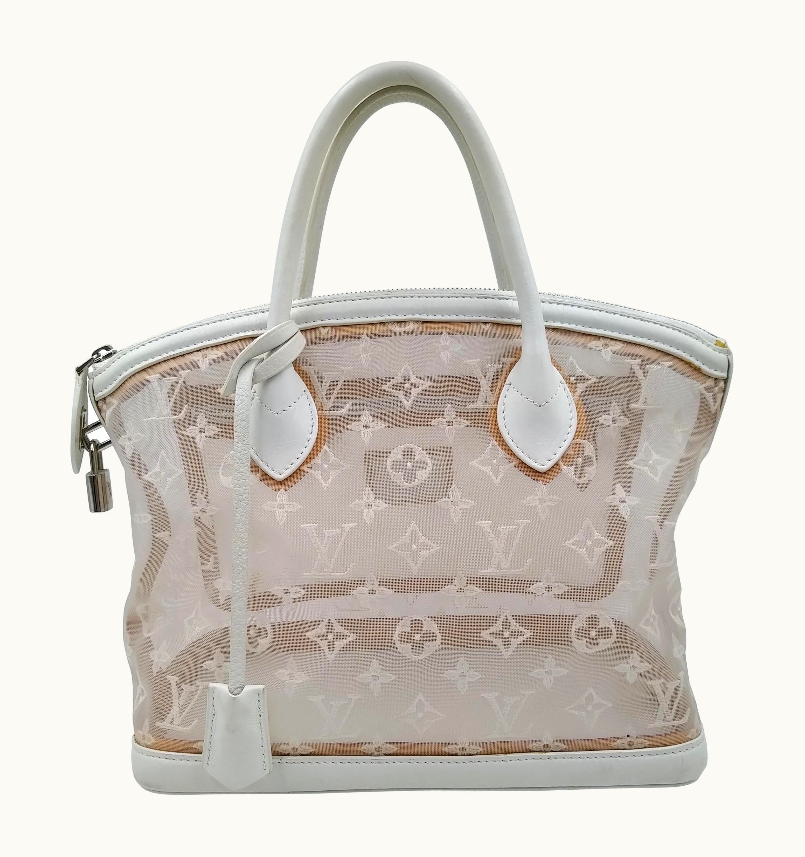 Louis Vuitton Louis Vuitton Limited Edition Monogram Transparence Lockit Bag 2012