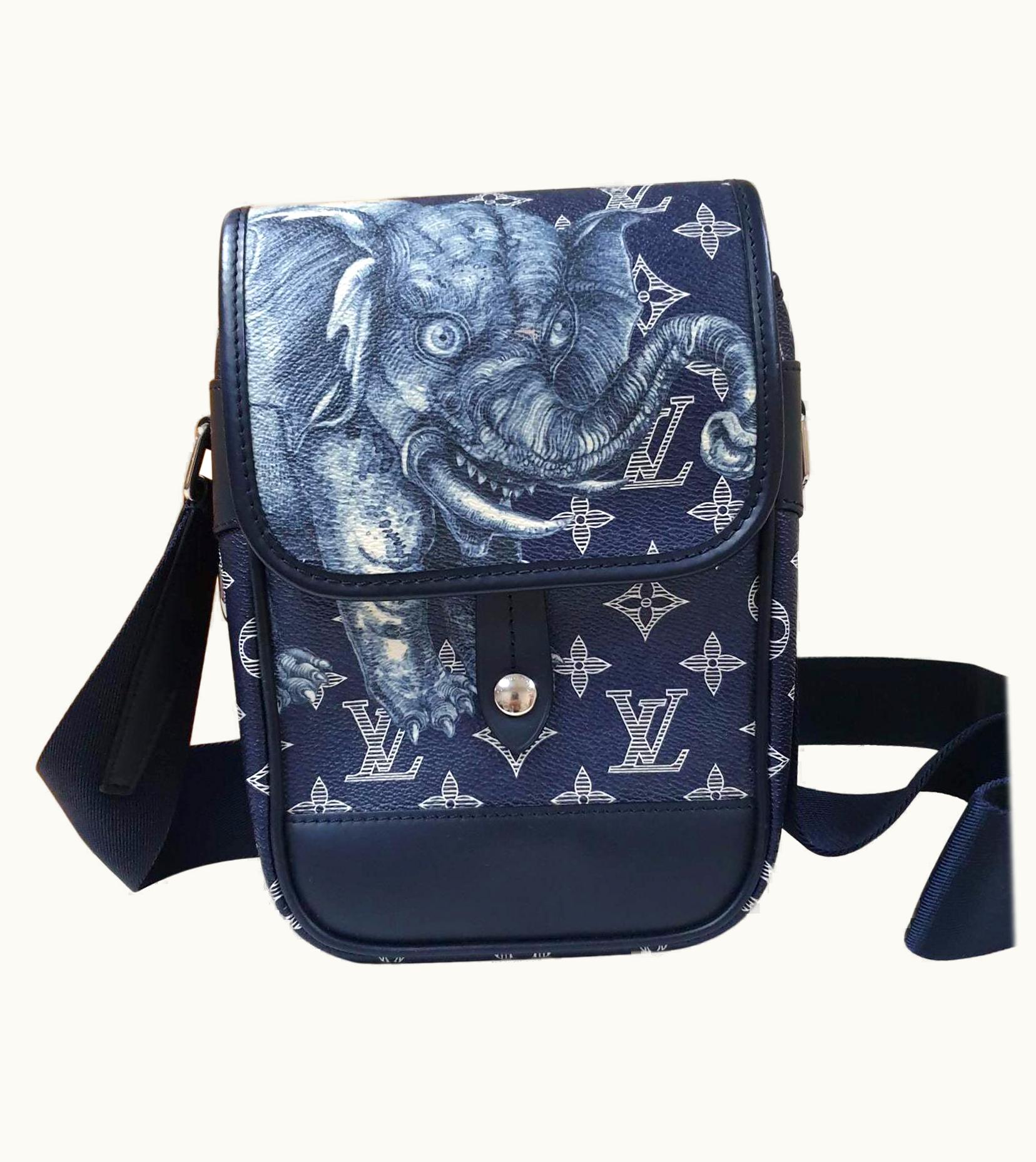 Louis Vuitton Louis Vuitton Monogram Savanna Elephant Chapman Brothers Shoulder Bag